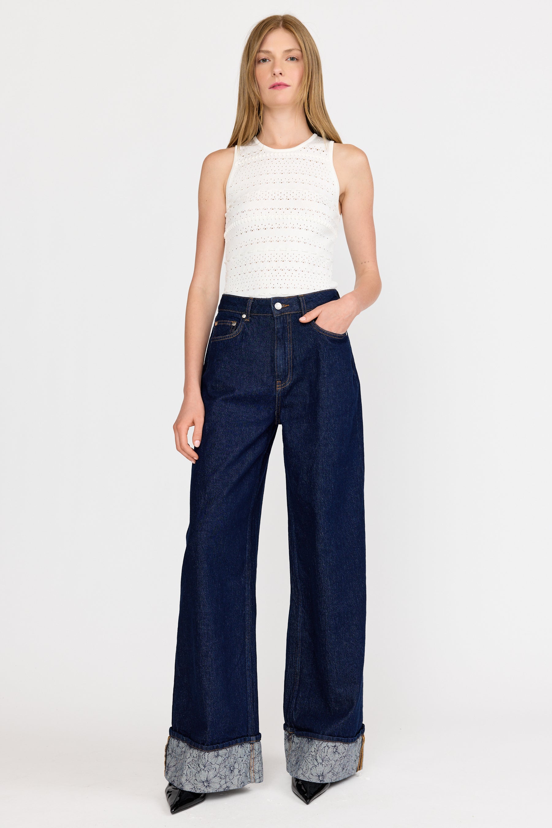 Ryder Pant - Etched Indigo