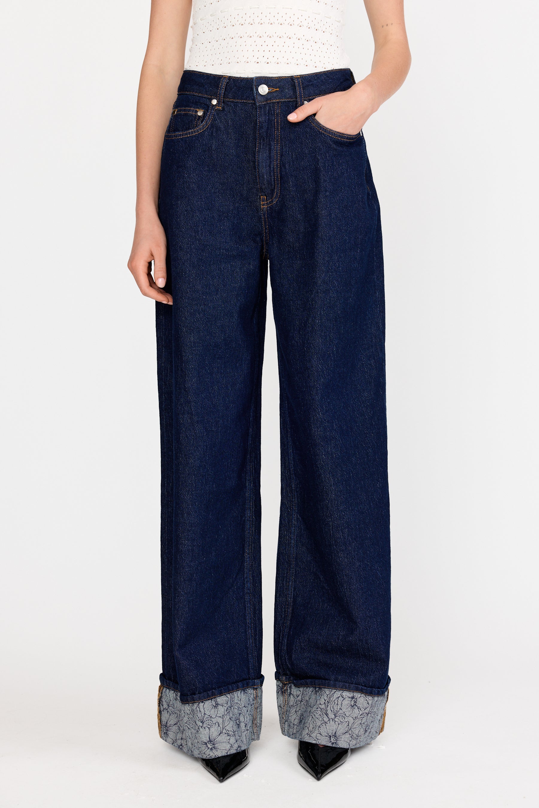 Ryder Pant - Etched Indigo