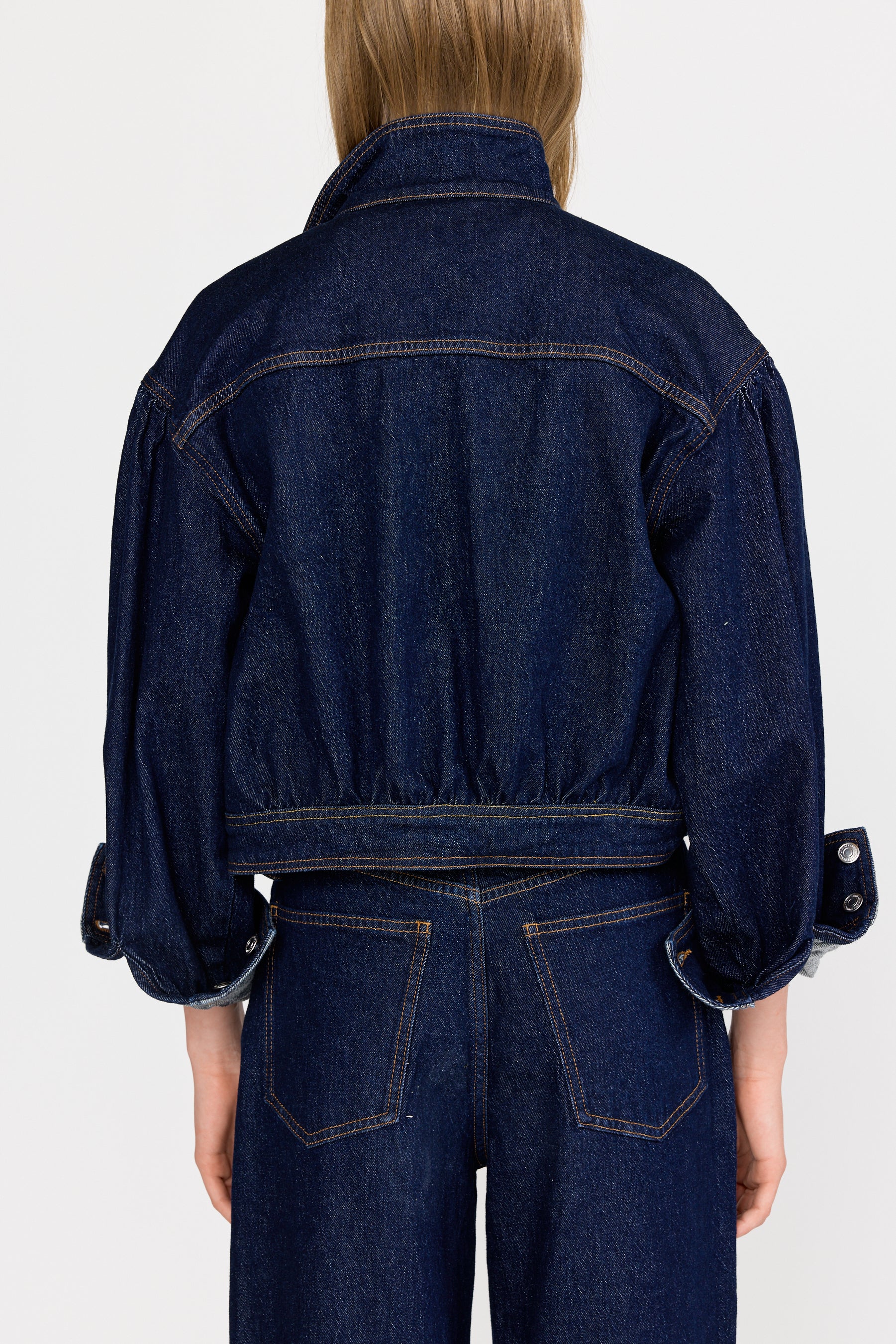 Monroe Jacket - Etched Indigo