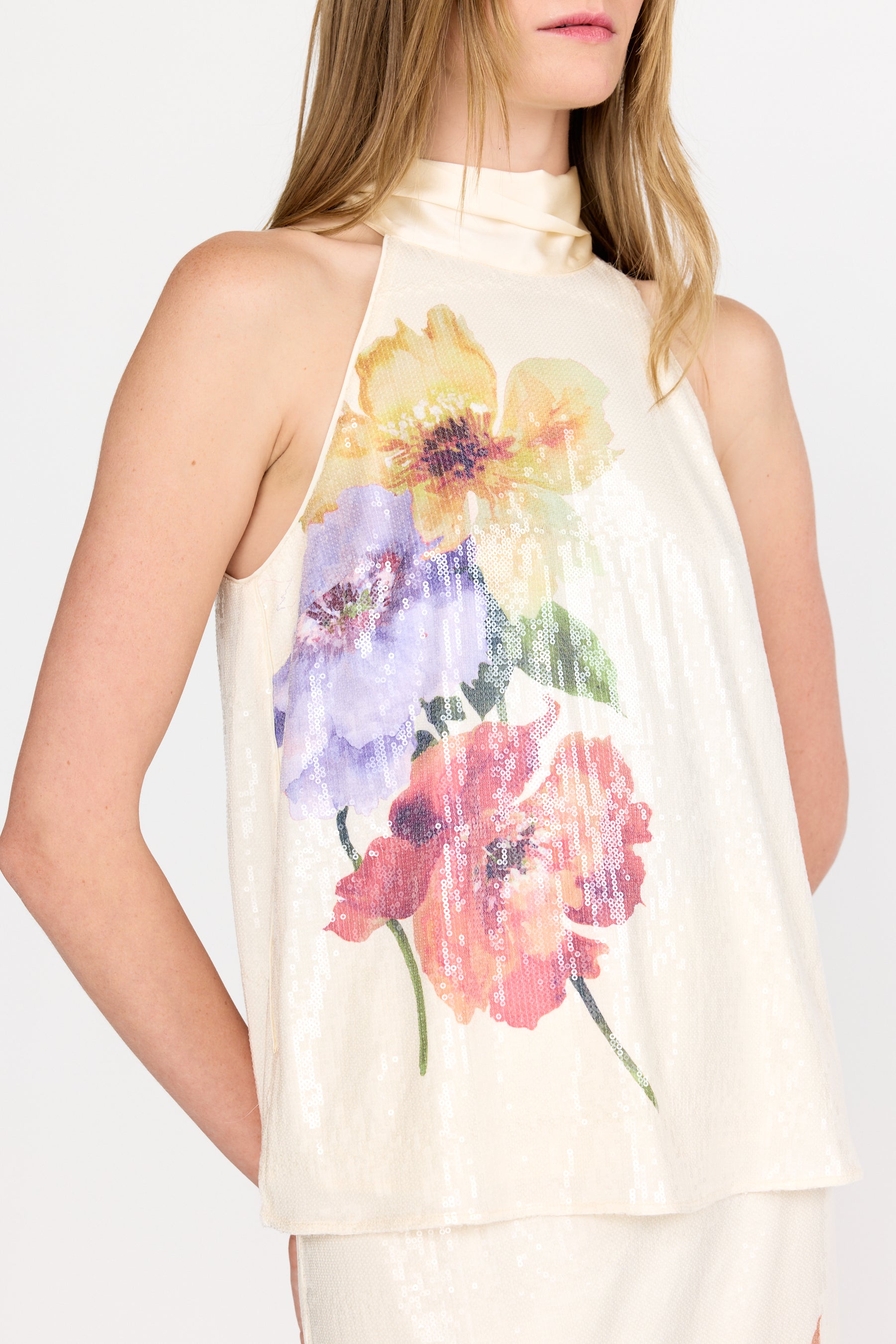 Kelly Blouse - Winter Bloom