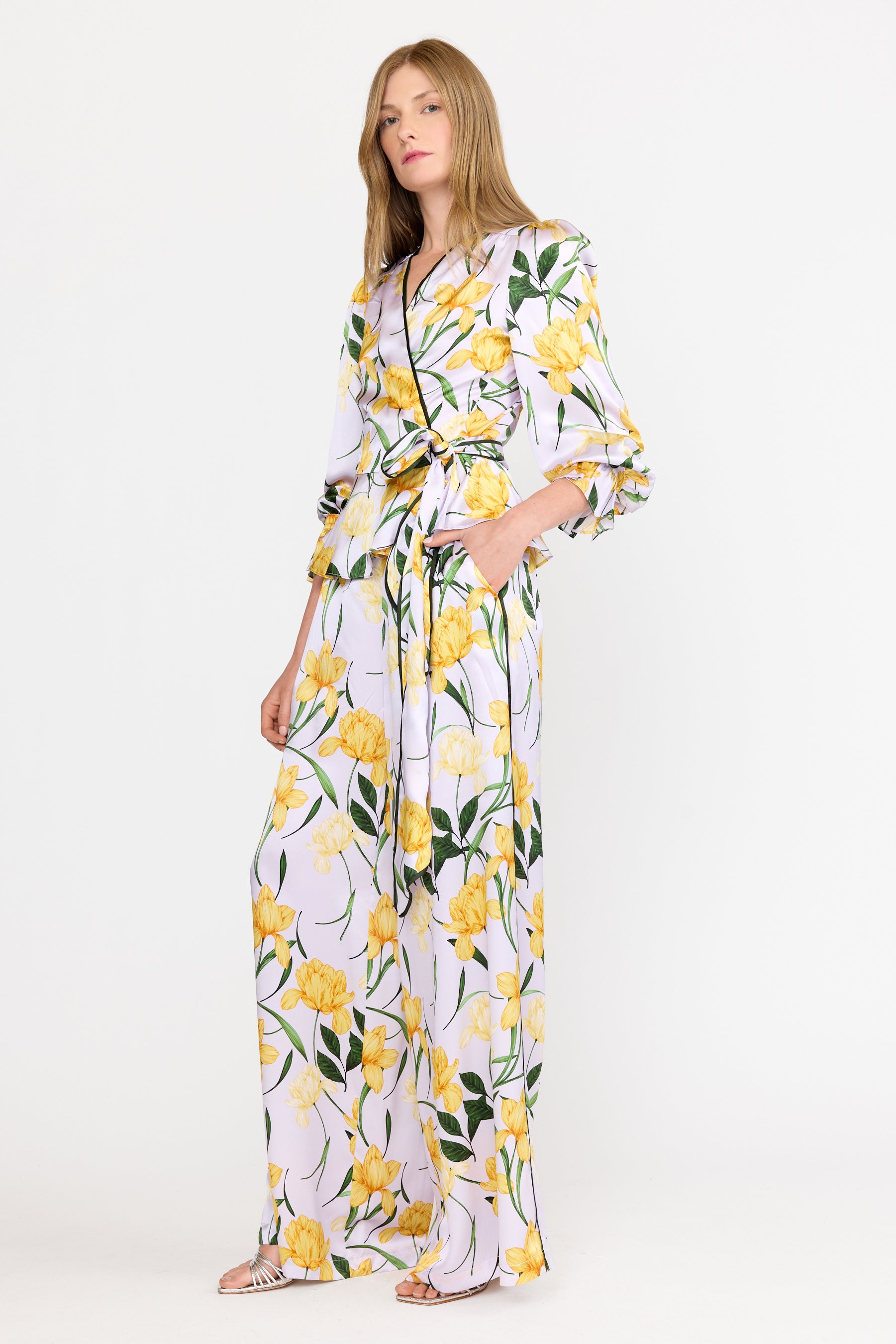 Monica Top - Lilac Florette