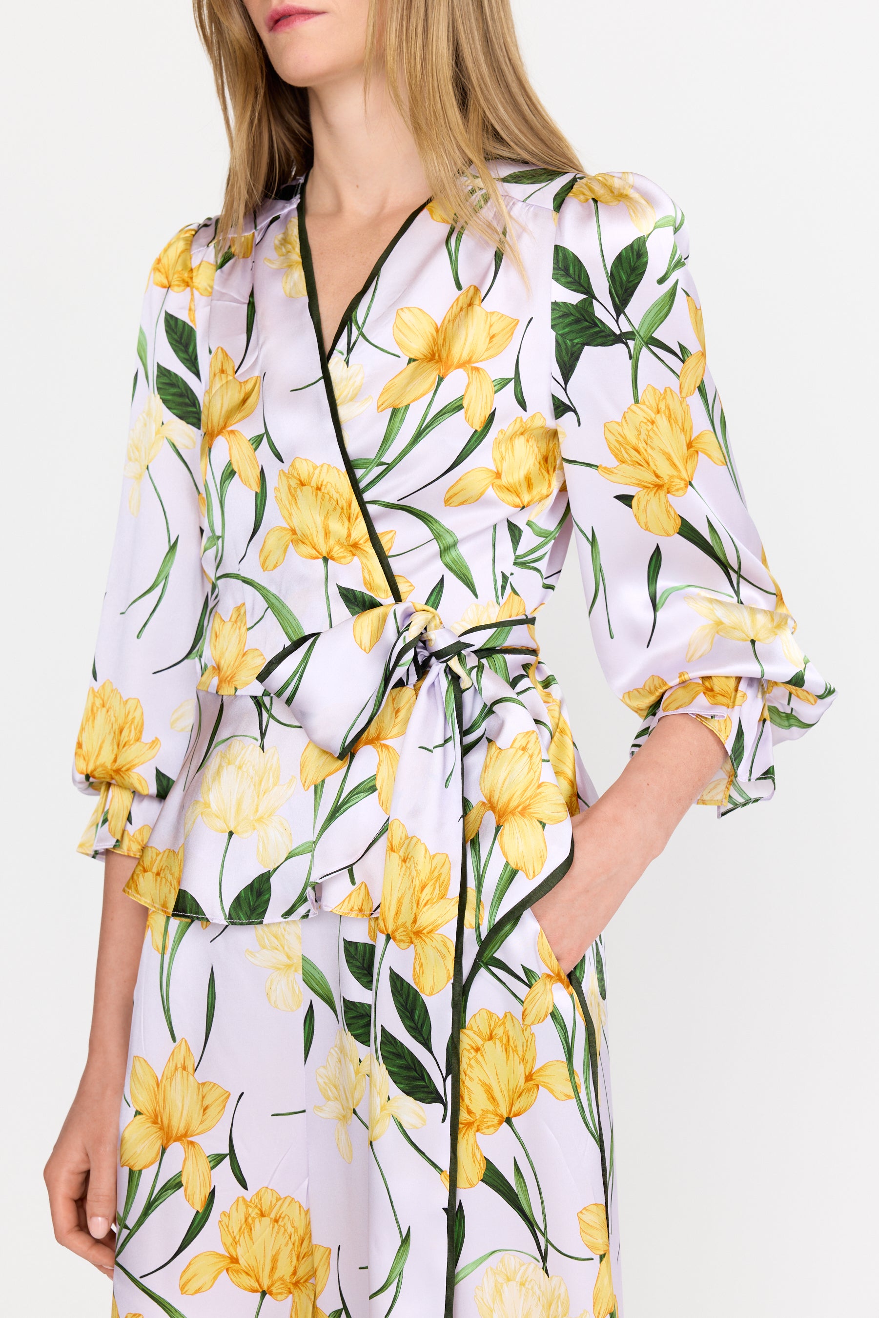 Monica Top - Lilac Florette