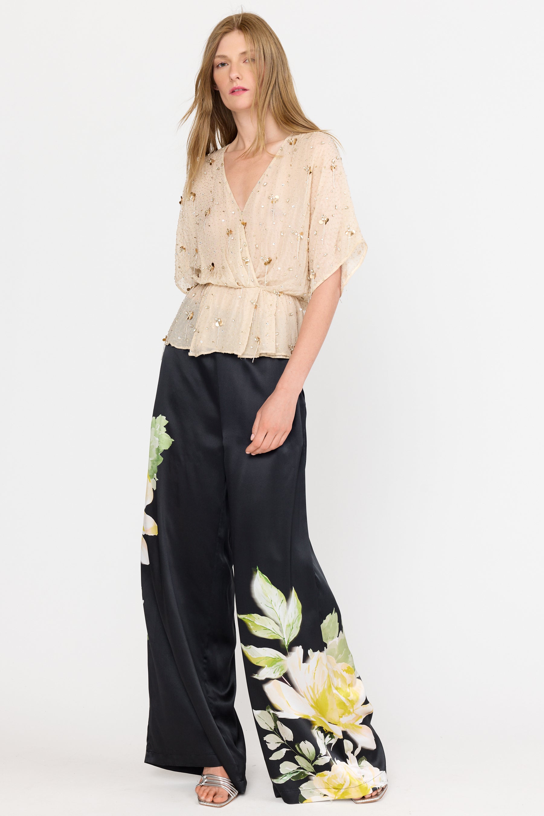 Marta Pant - Onyx Rose