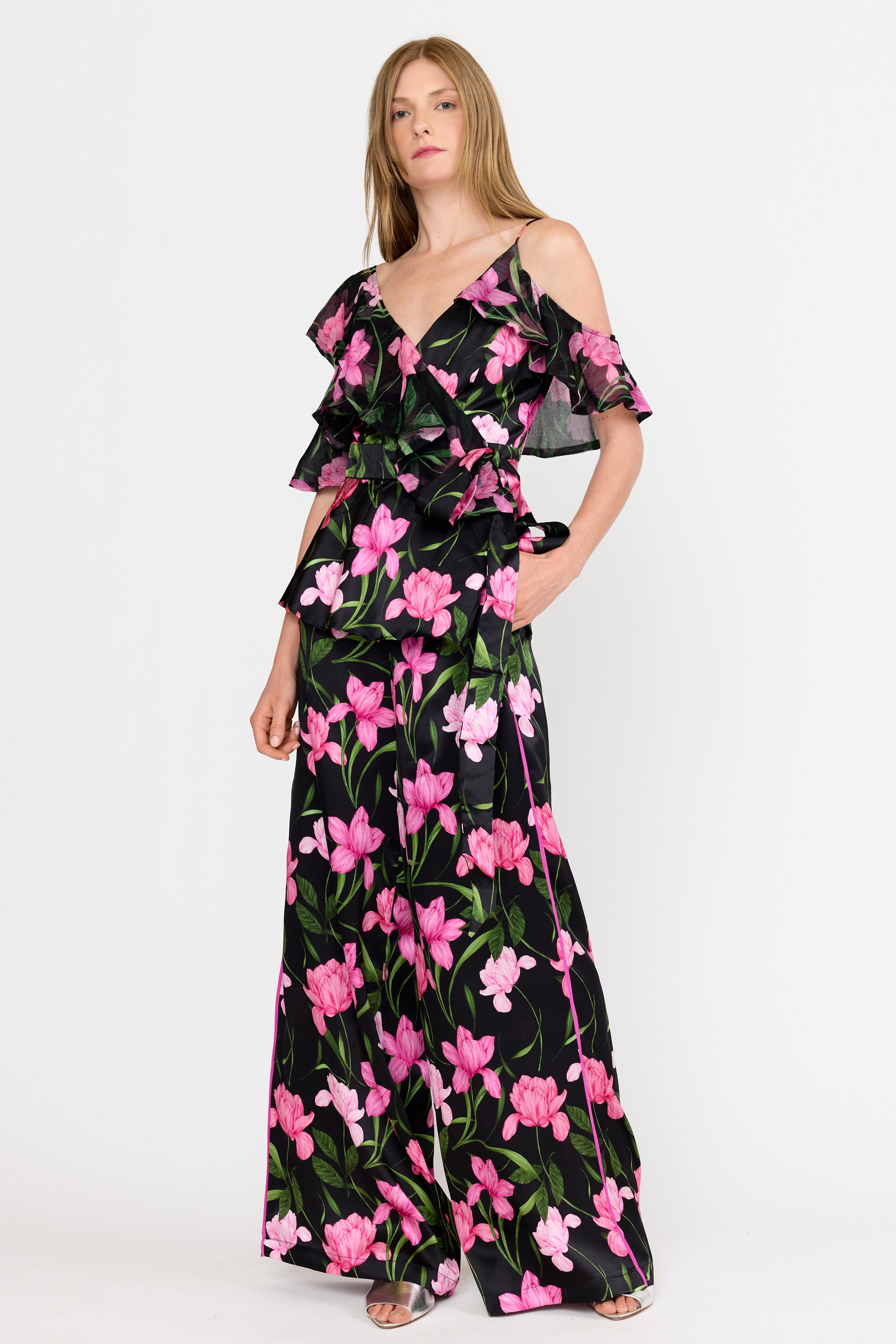 Roan Top - Onyx Florette