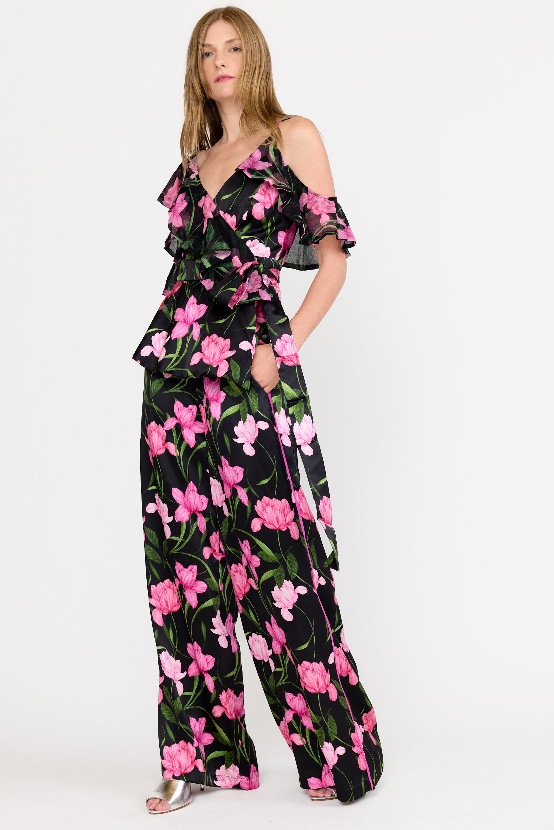 Roan Top - Onyx Florette