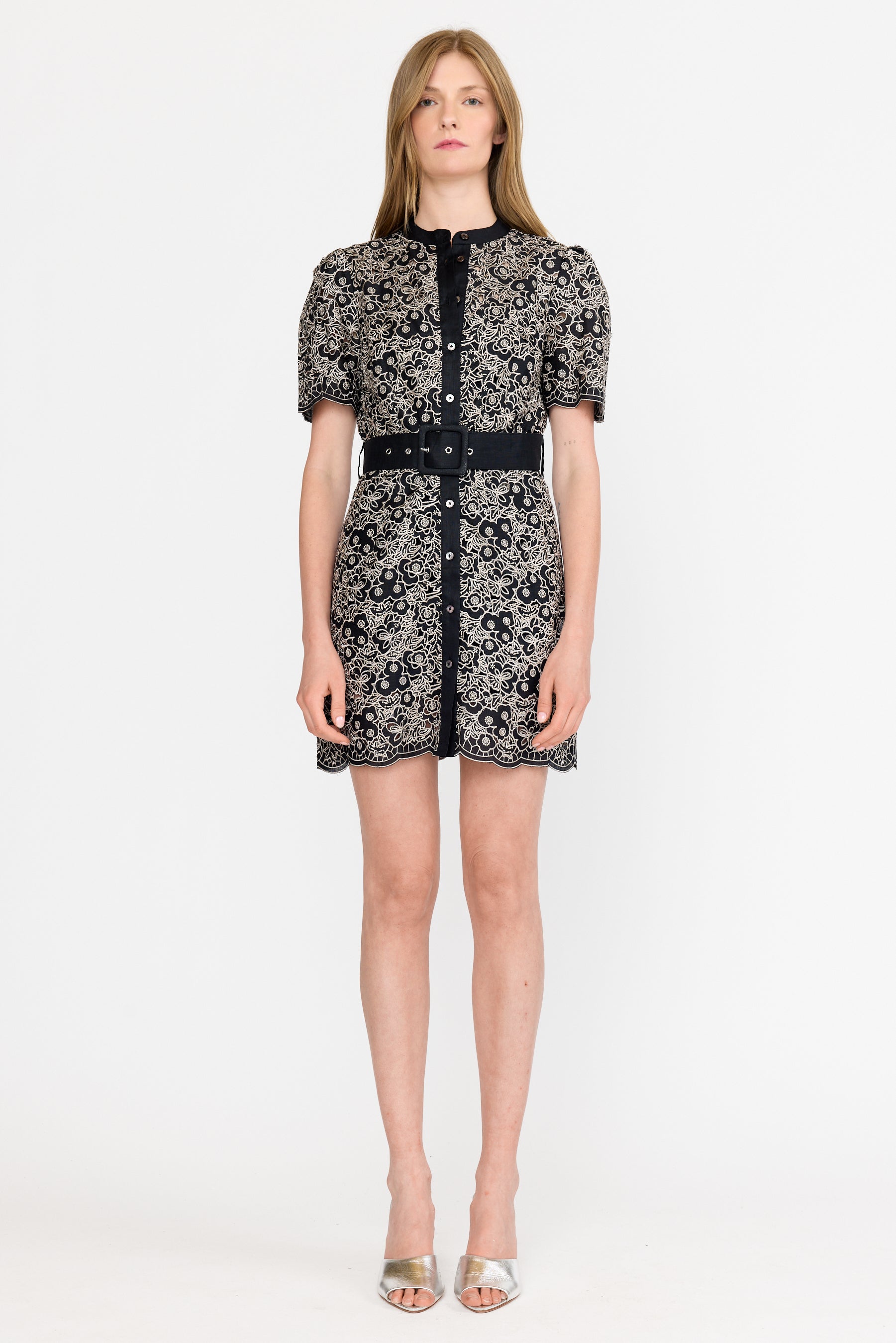 Alex Dress - Onyx Embroidery