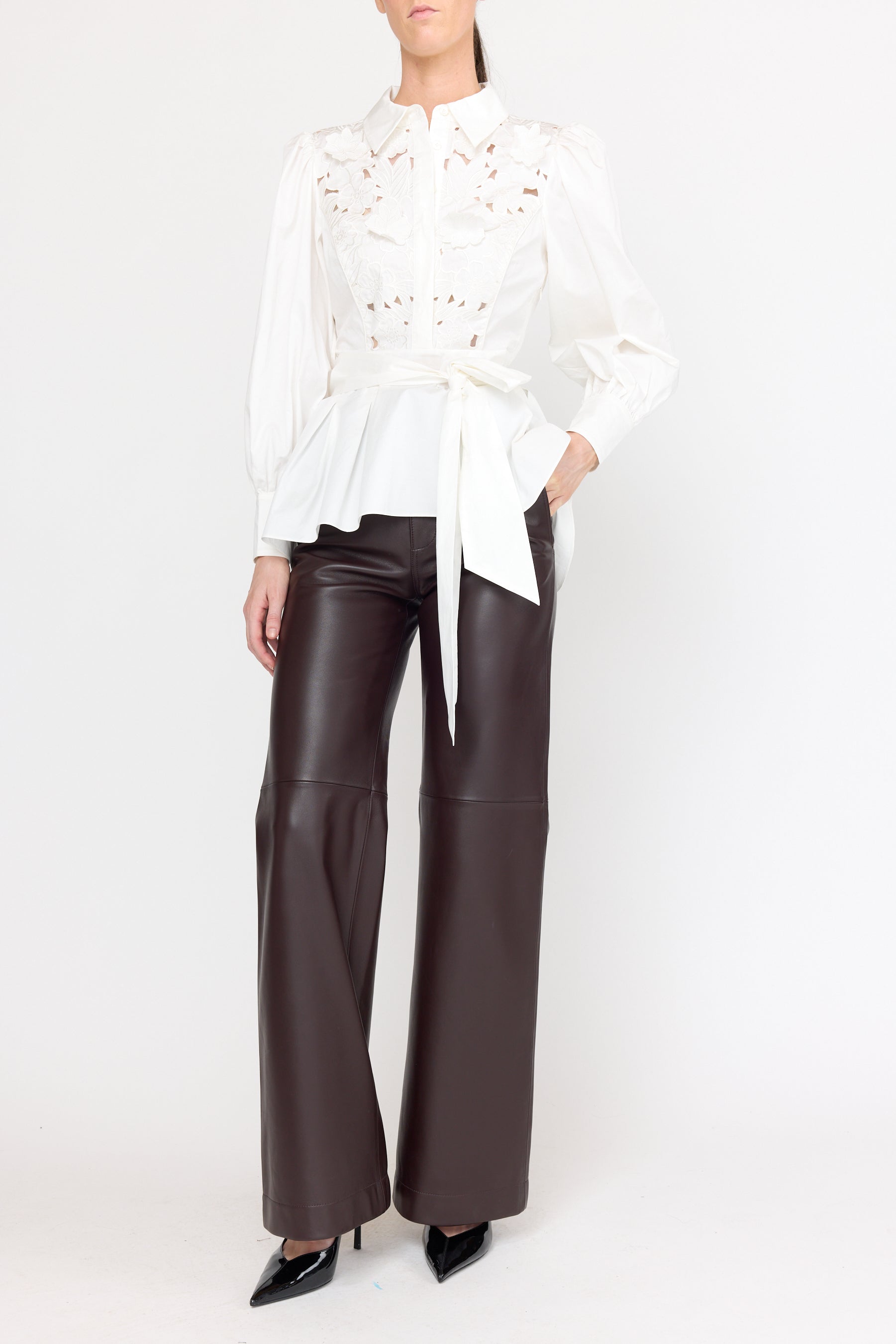 Mazzara Top - Eggshell