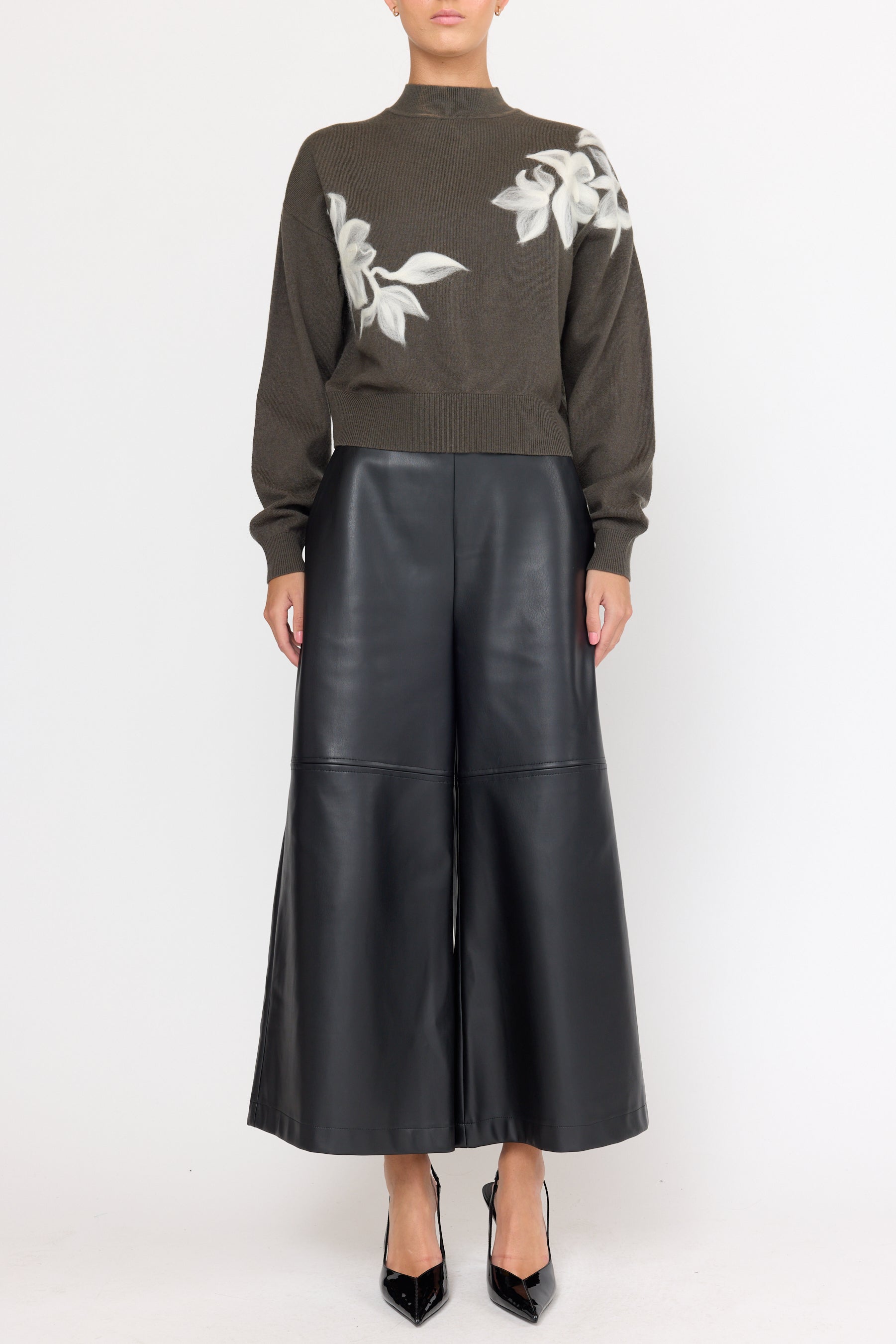 Utah Sweater - Moonshadow Olive
