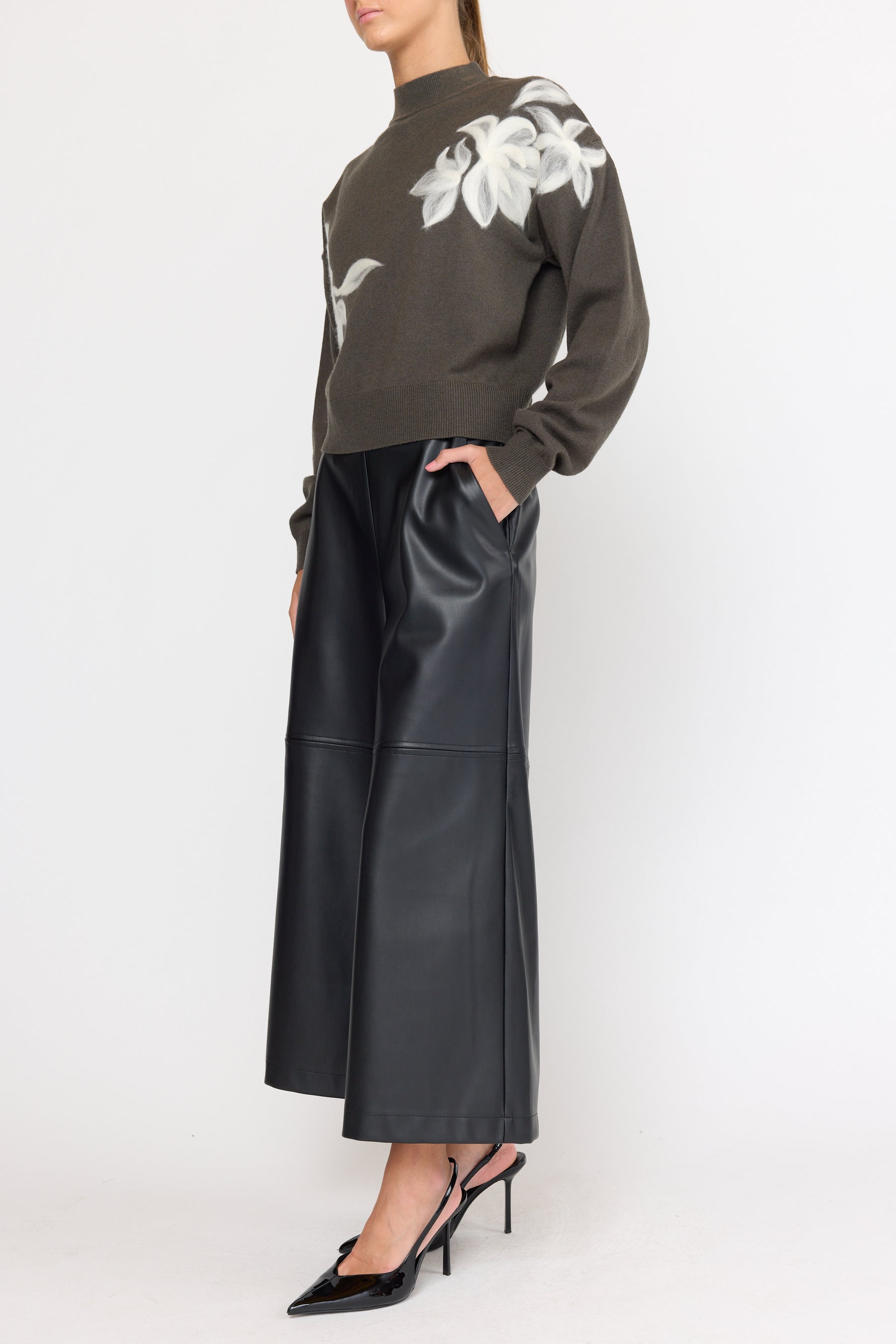 Utah Sweater - Moonshadow Olive