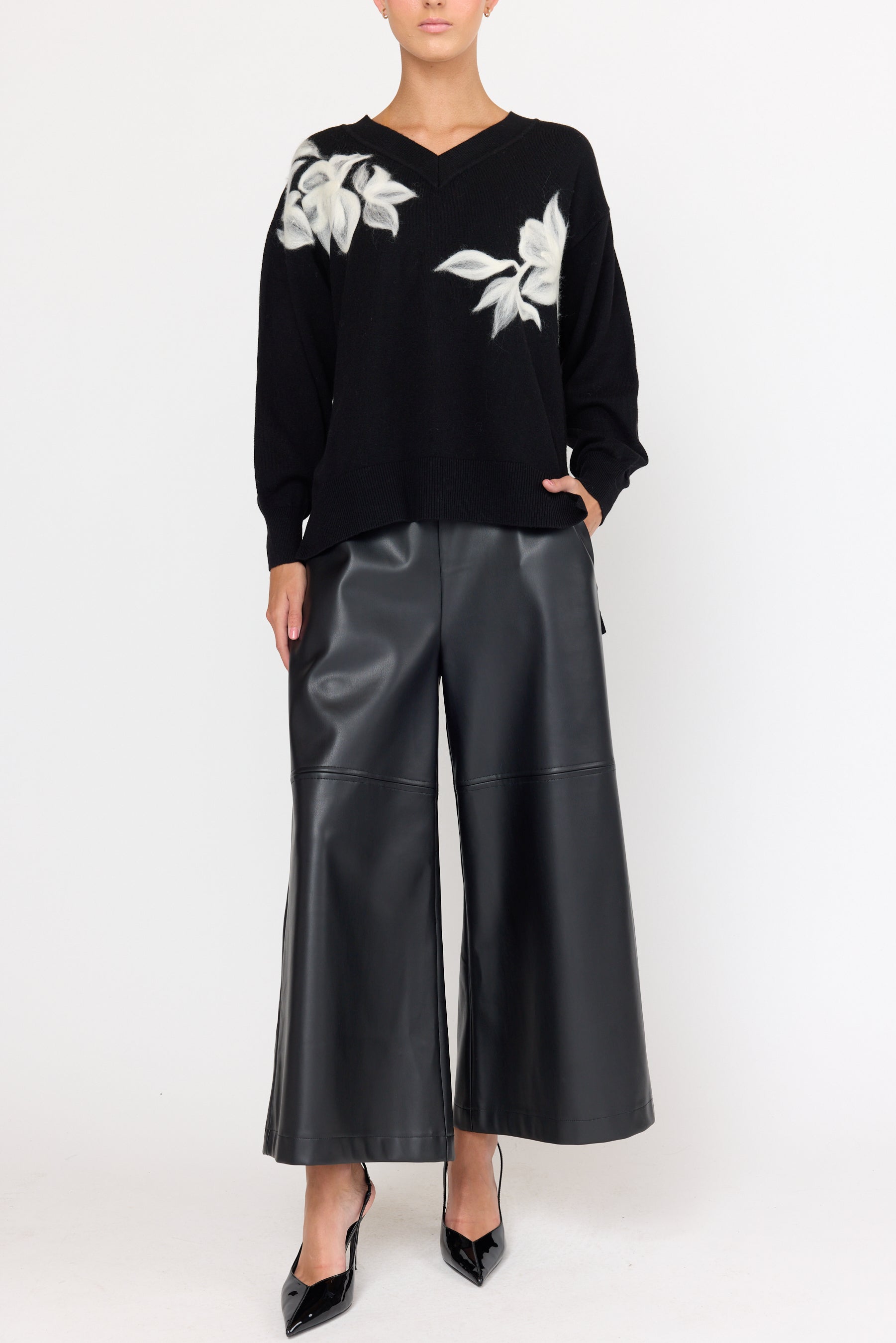 Vivienne Sweater - Moonshadow Noir