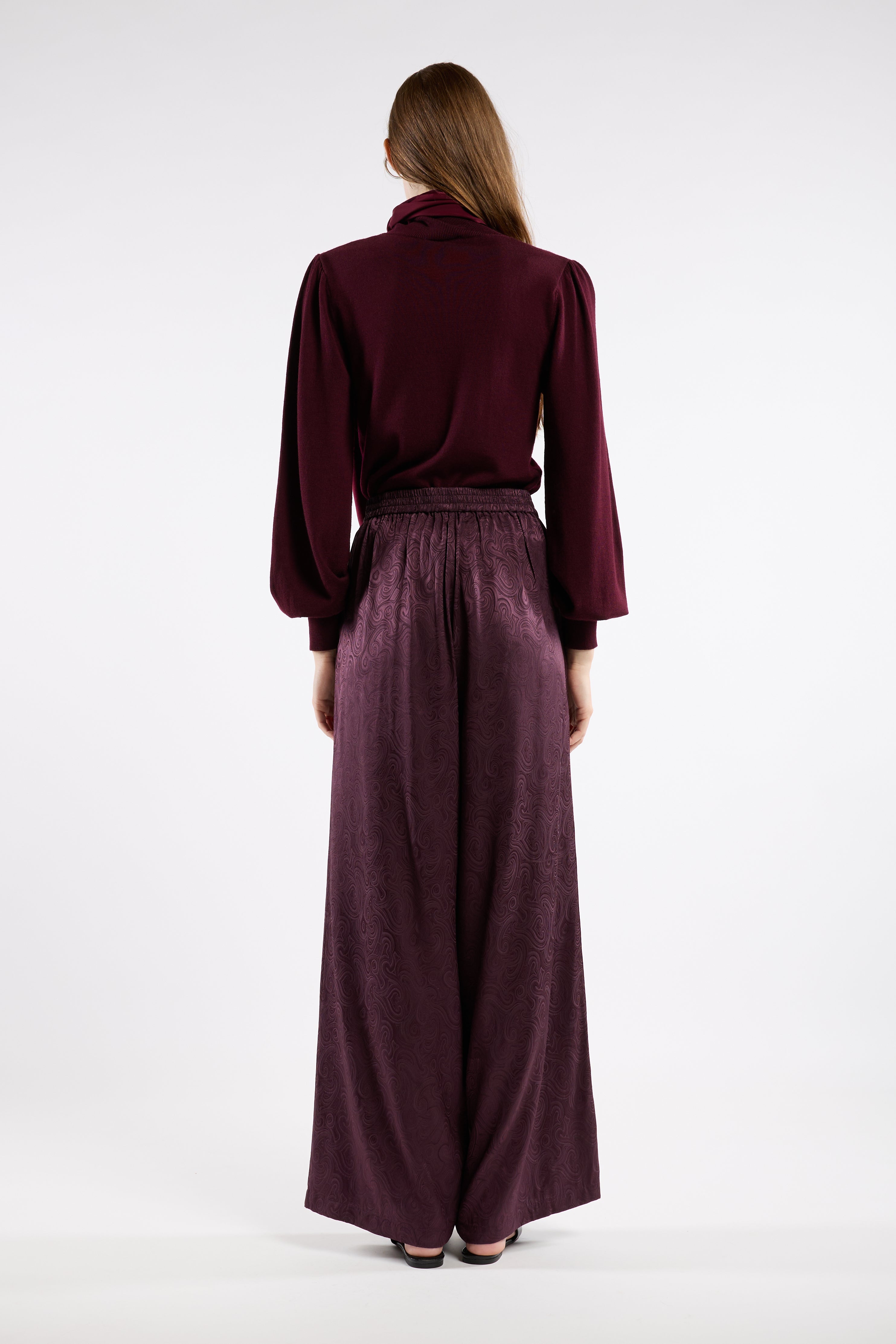 Verona Sweater - Cabernet