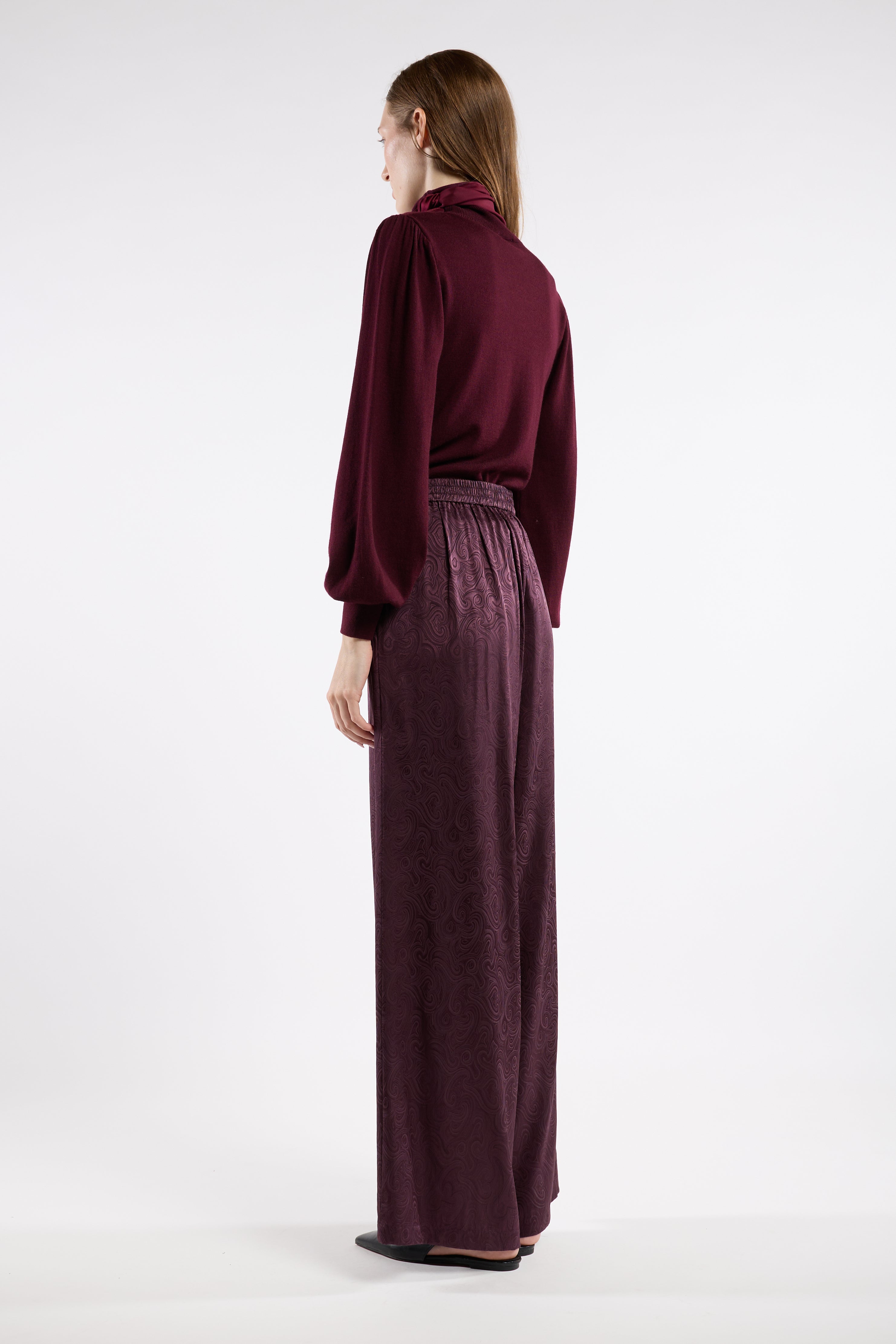 Verona Sweater - Cabernet