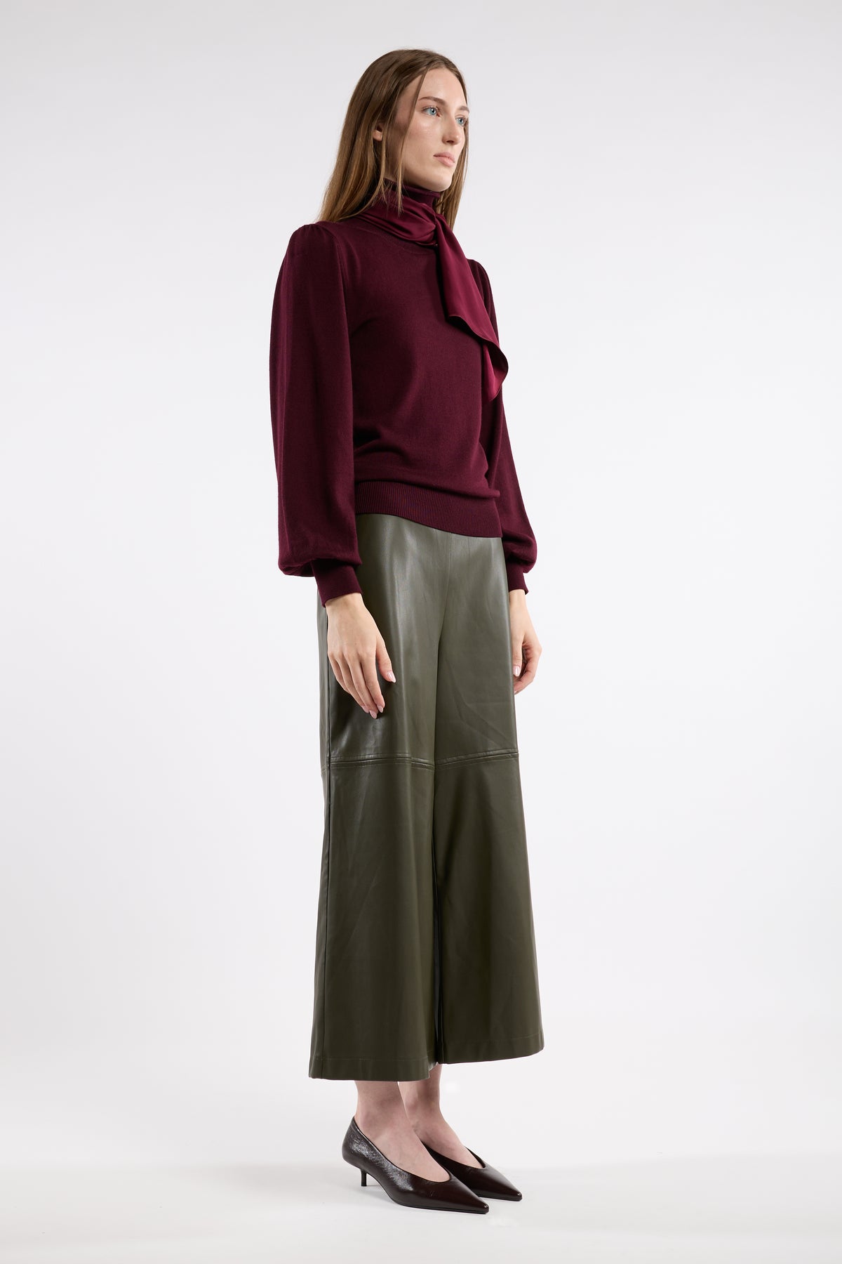 Verona Sweater - Cabernet