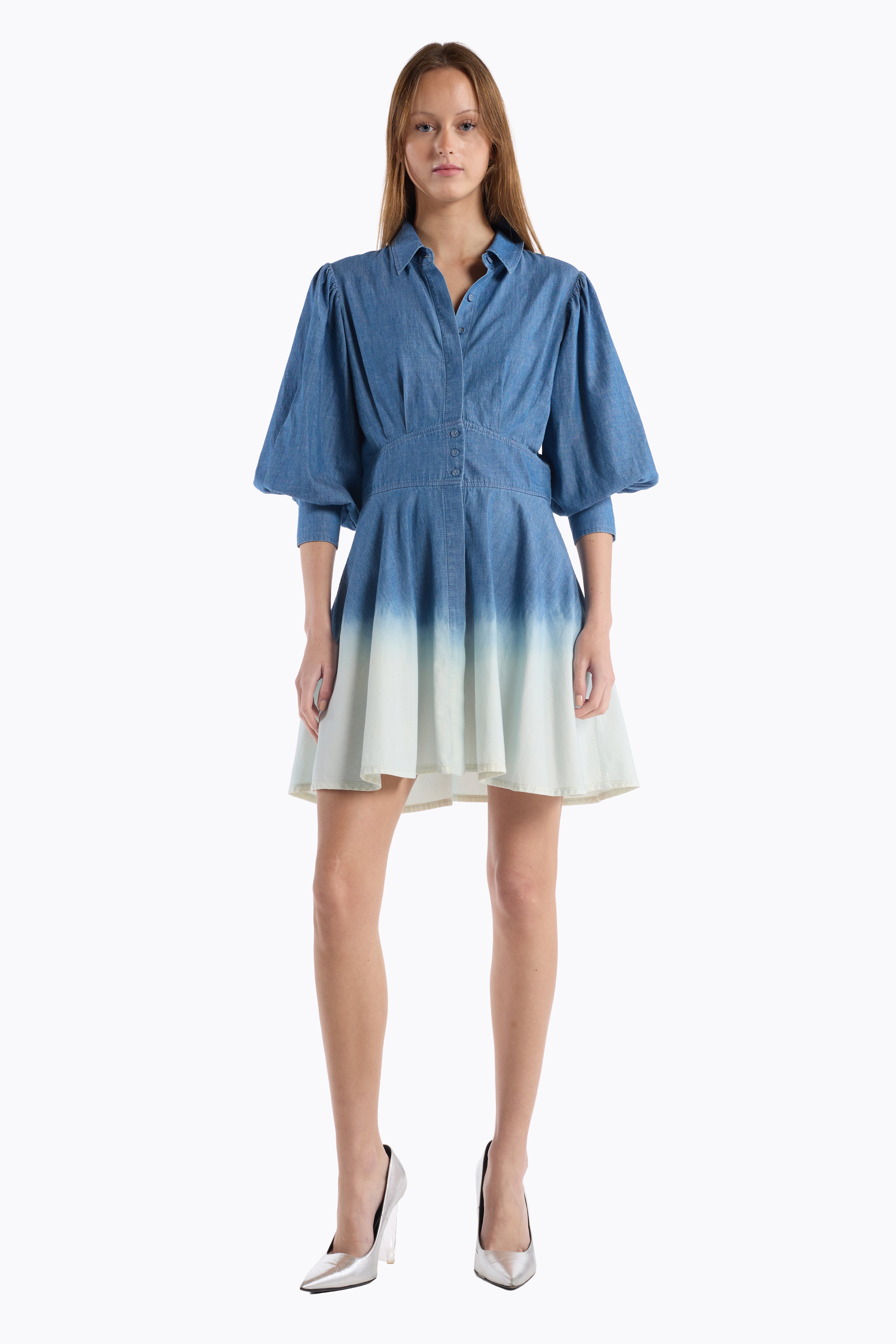 Roxanne Dress - Indigo Dip