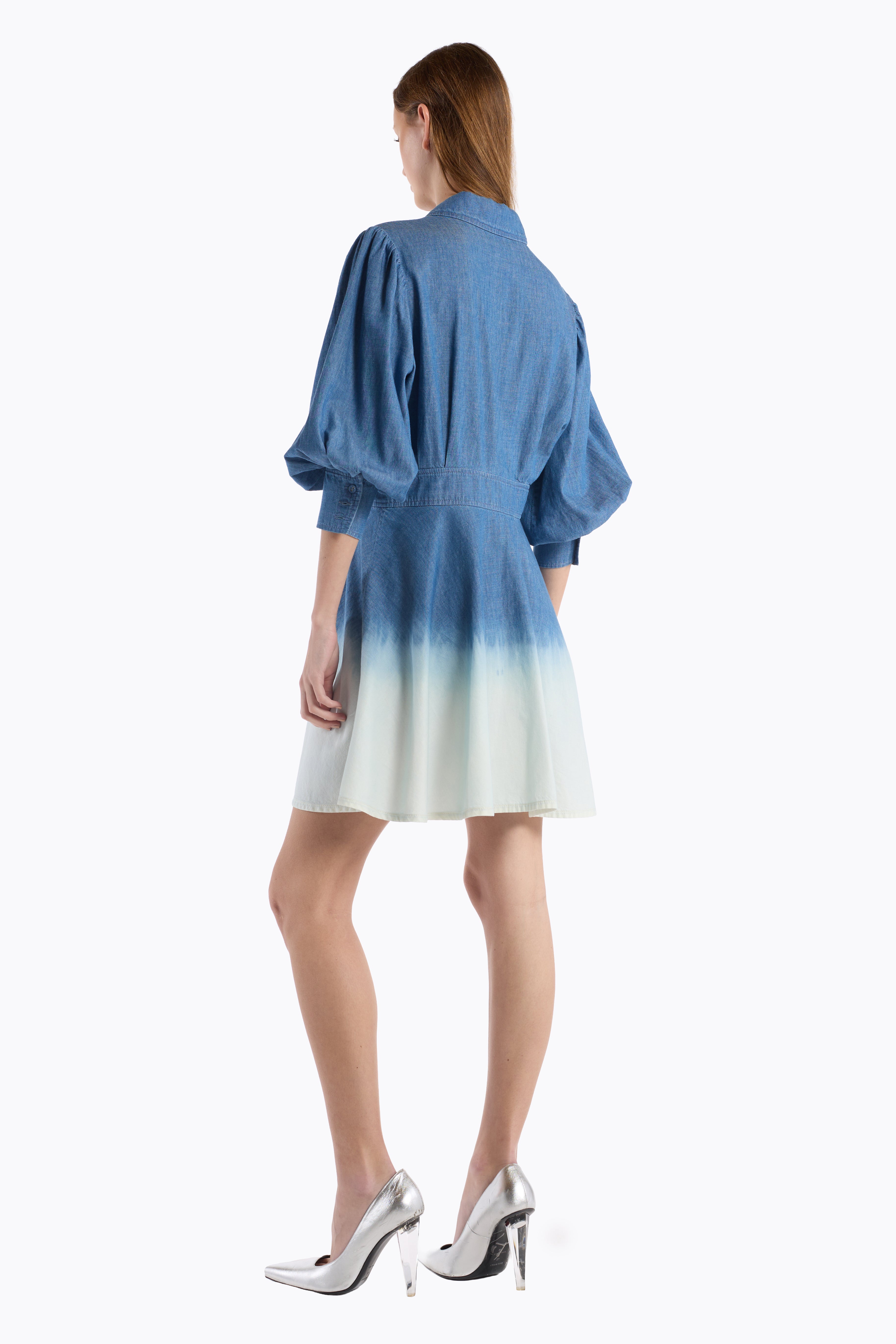 Roxanne Dress - Indigo Dip