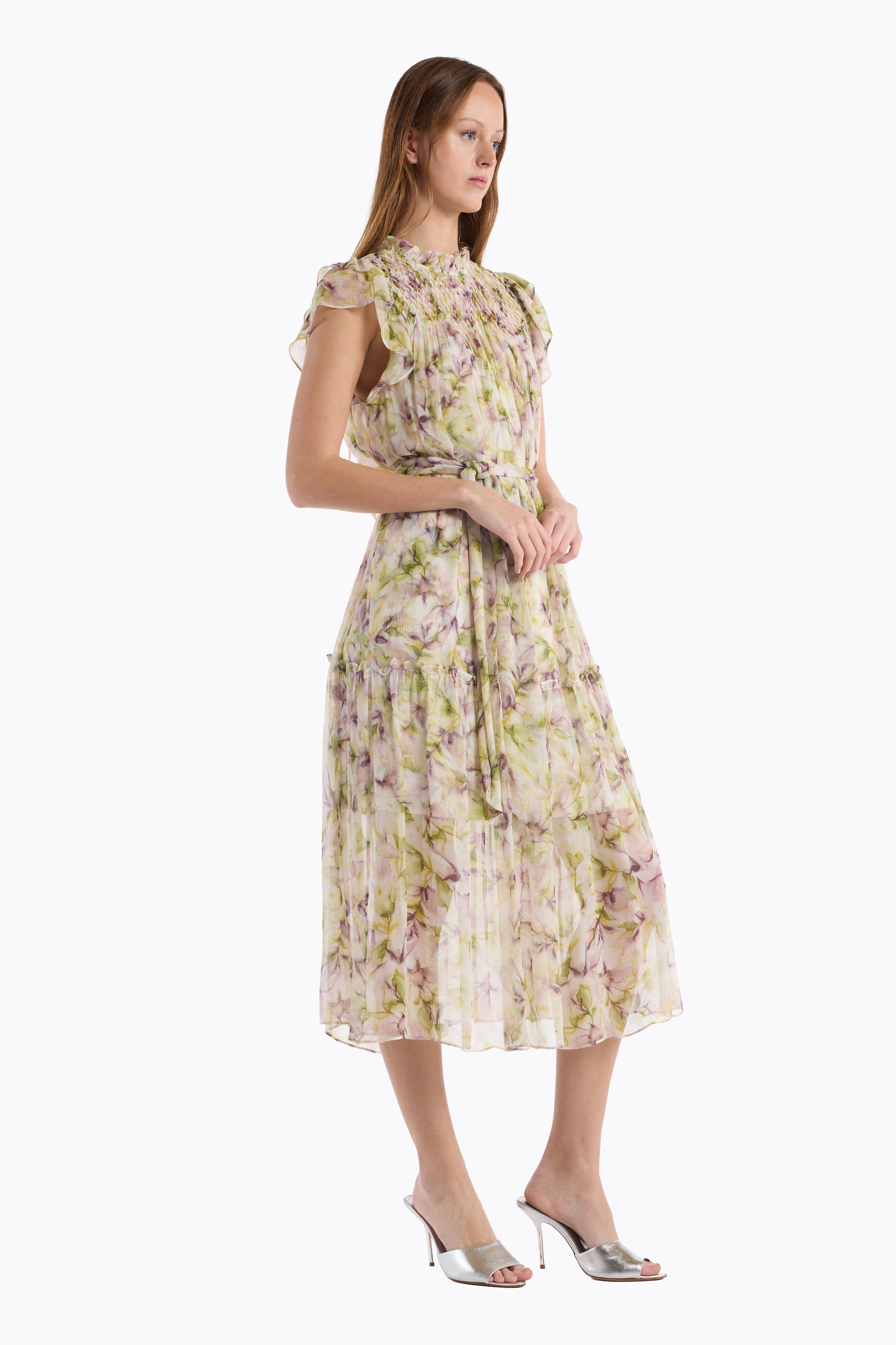 Vera Dress - Wisteria Glow