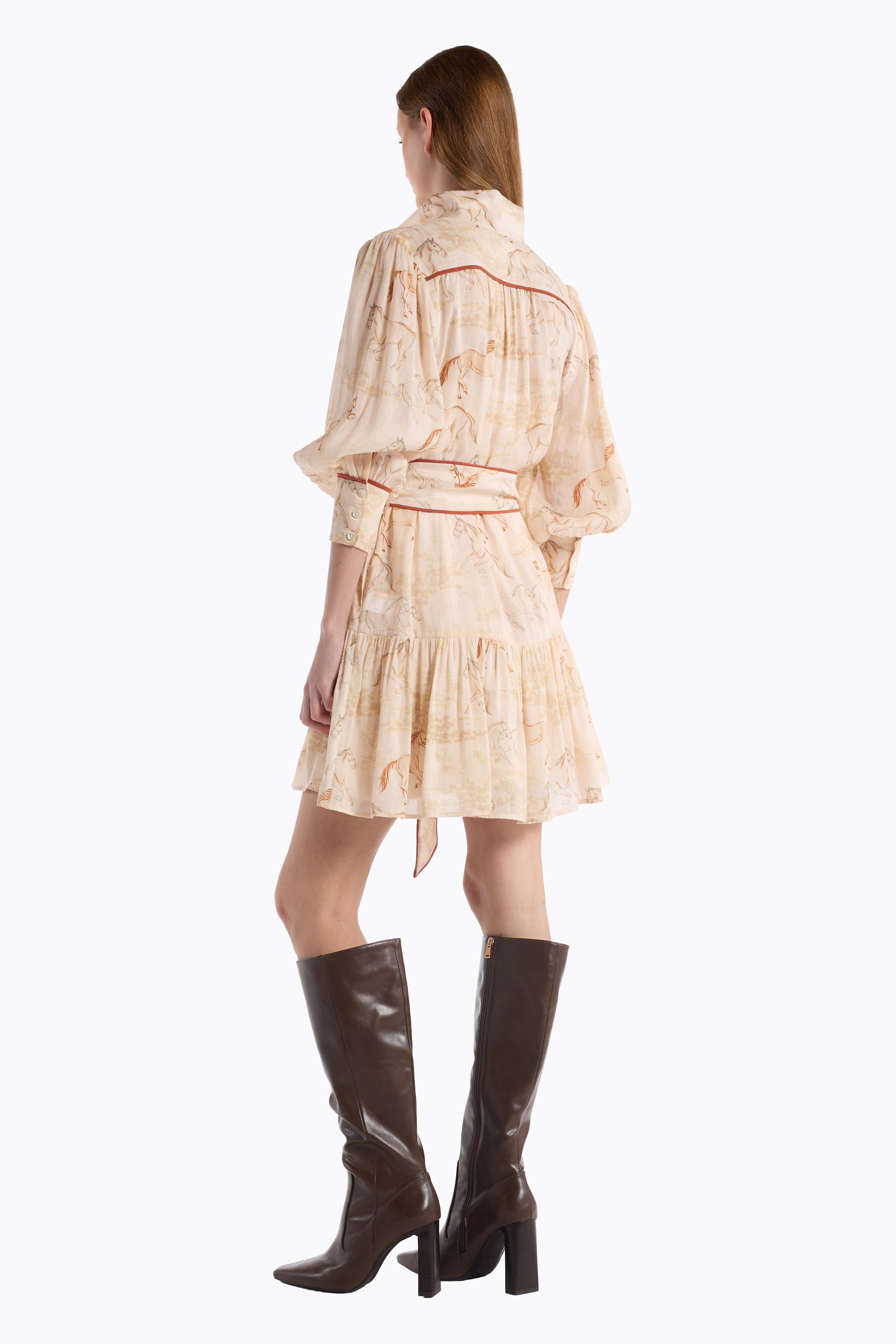 Emi Dress - Desert Mustang