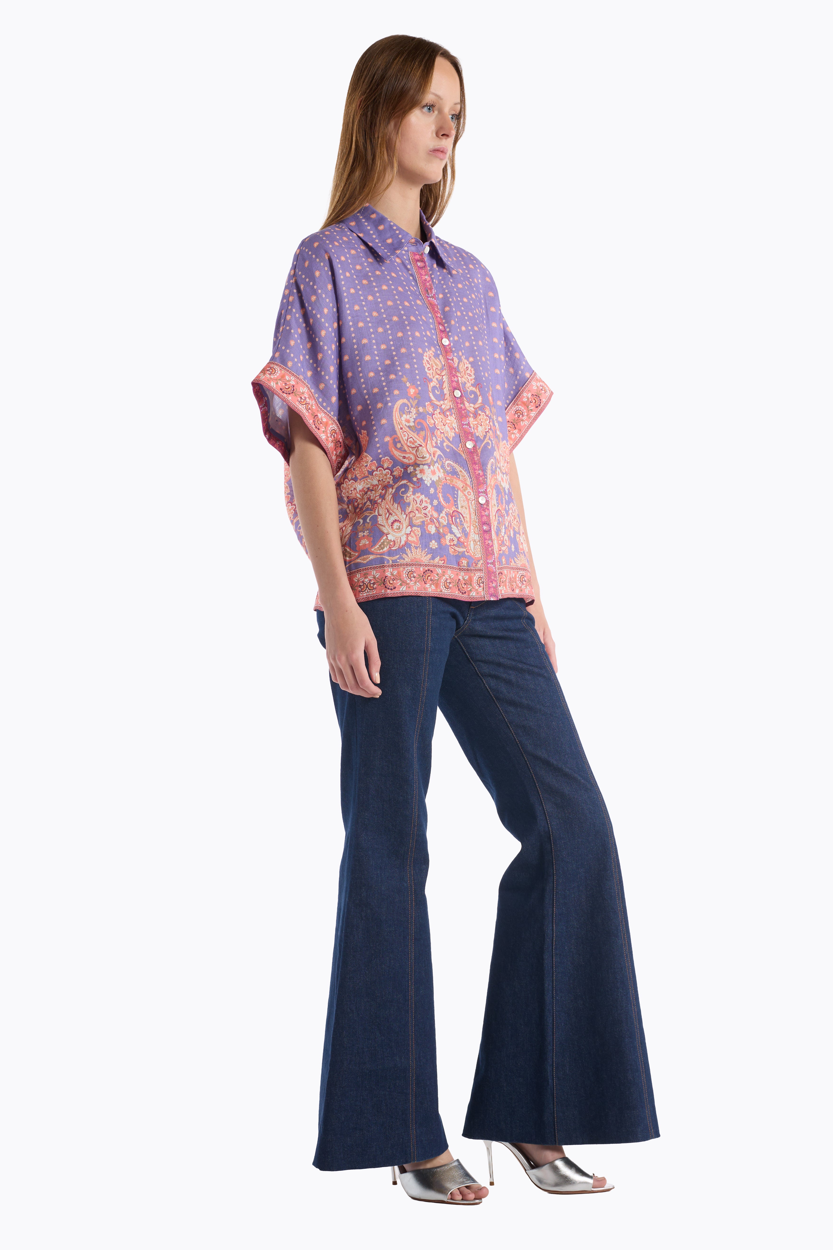 Rosa Top - Iris Filigree