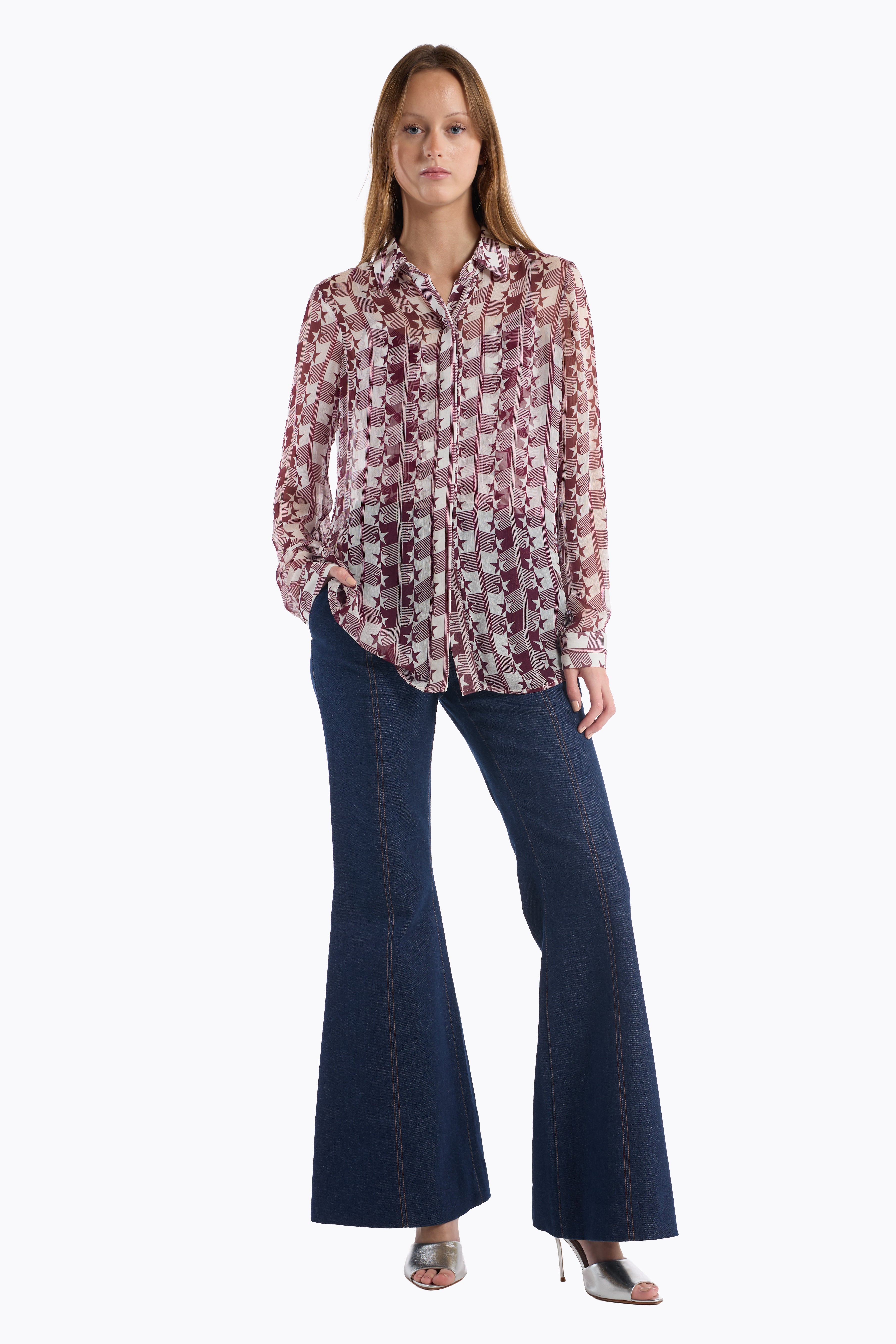 Klein Top - Burgundy Nova