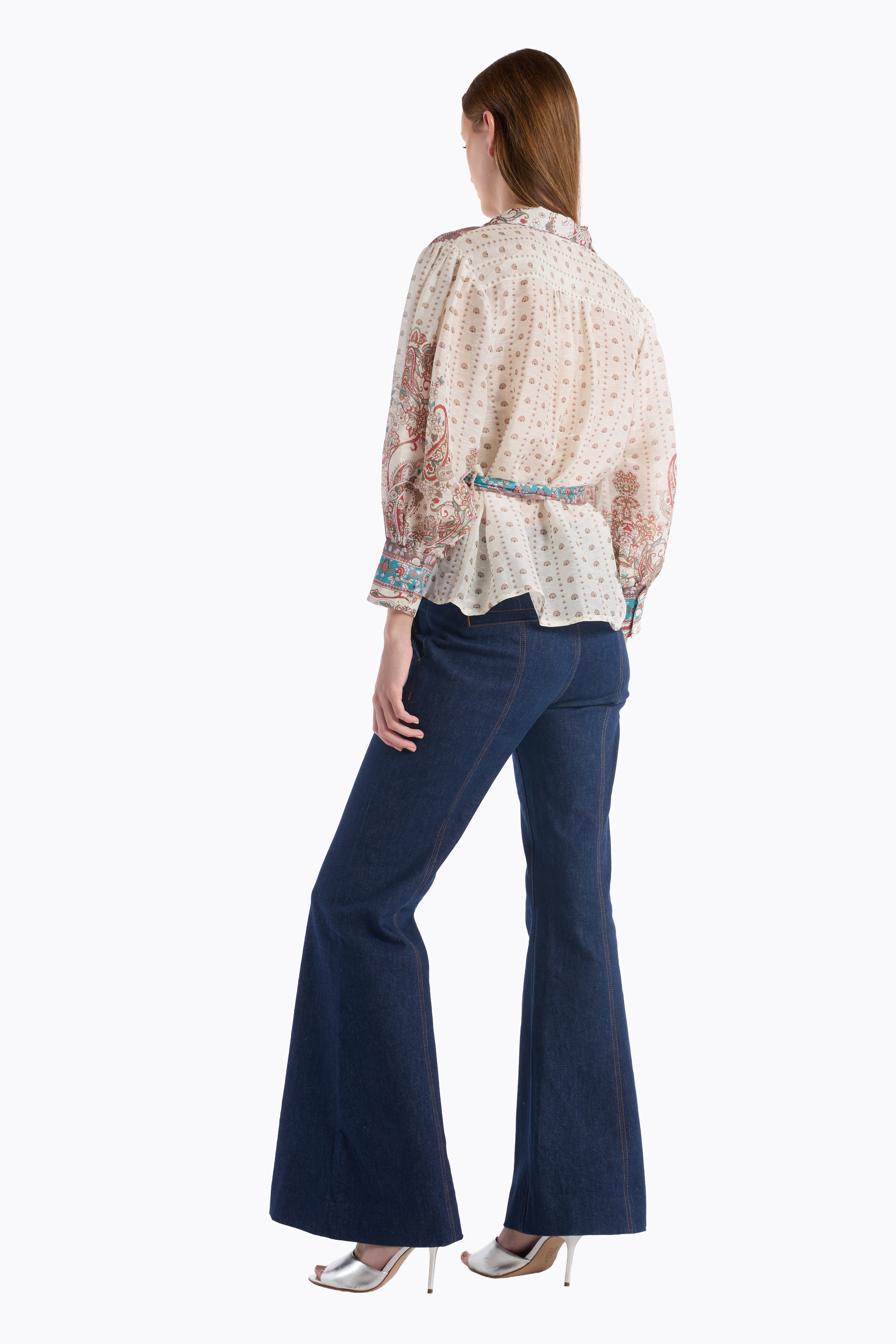 Maisy Top - Ivory Filigree