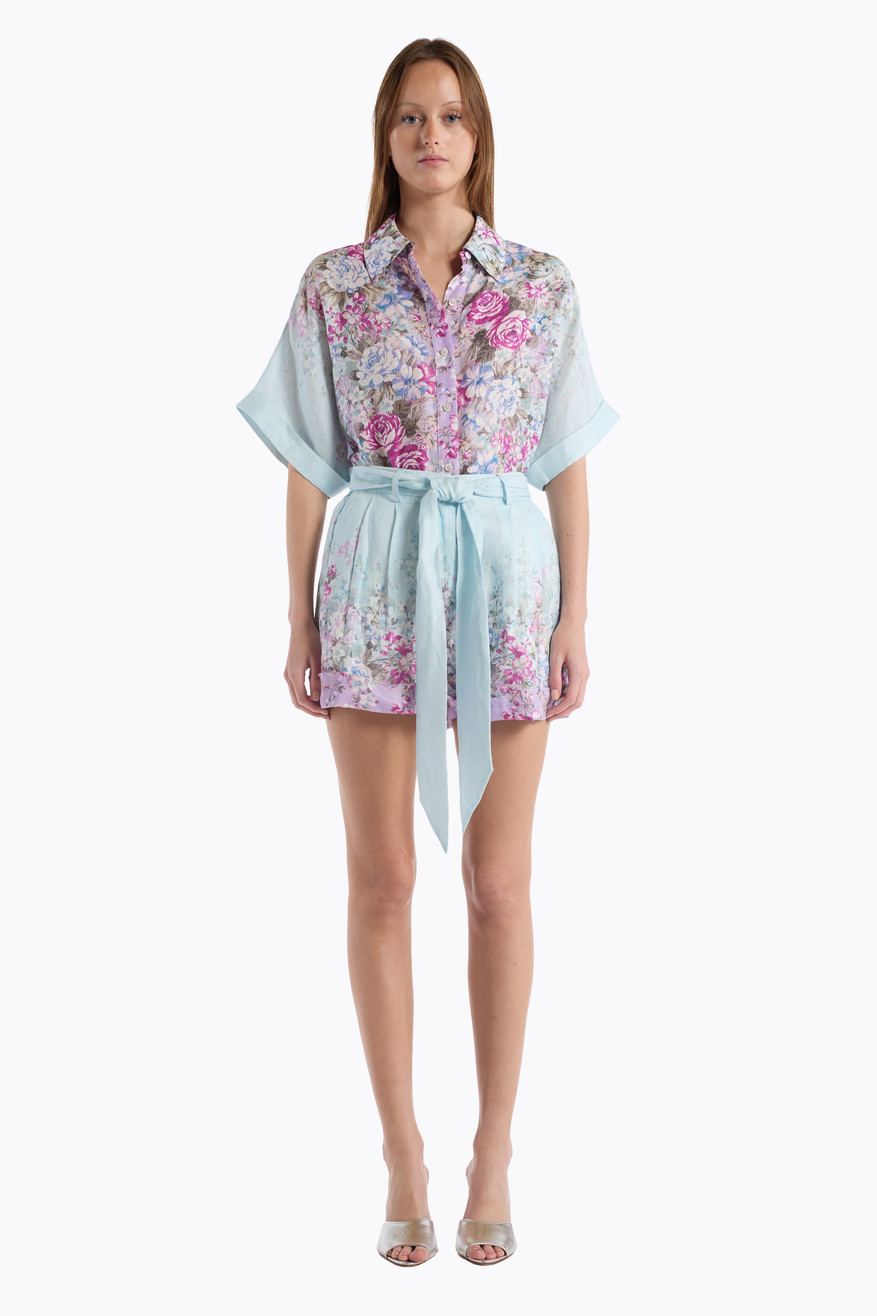 Lola Short - Camellia Cloud