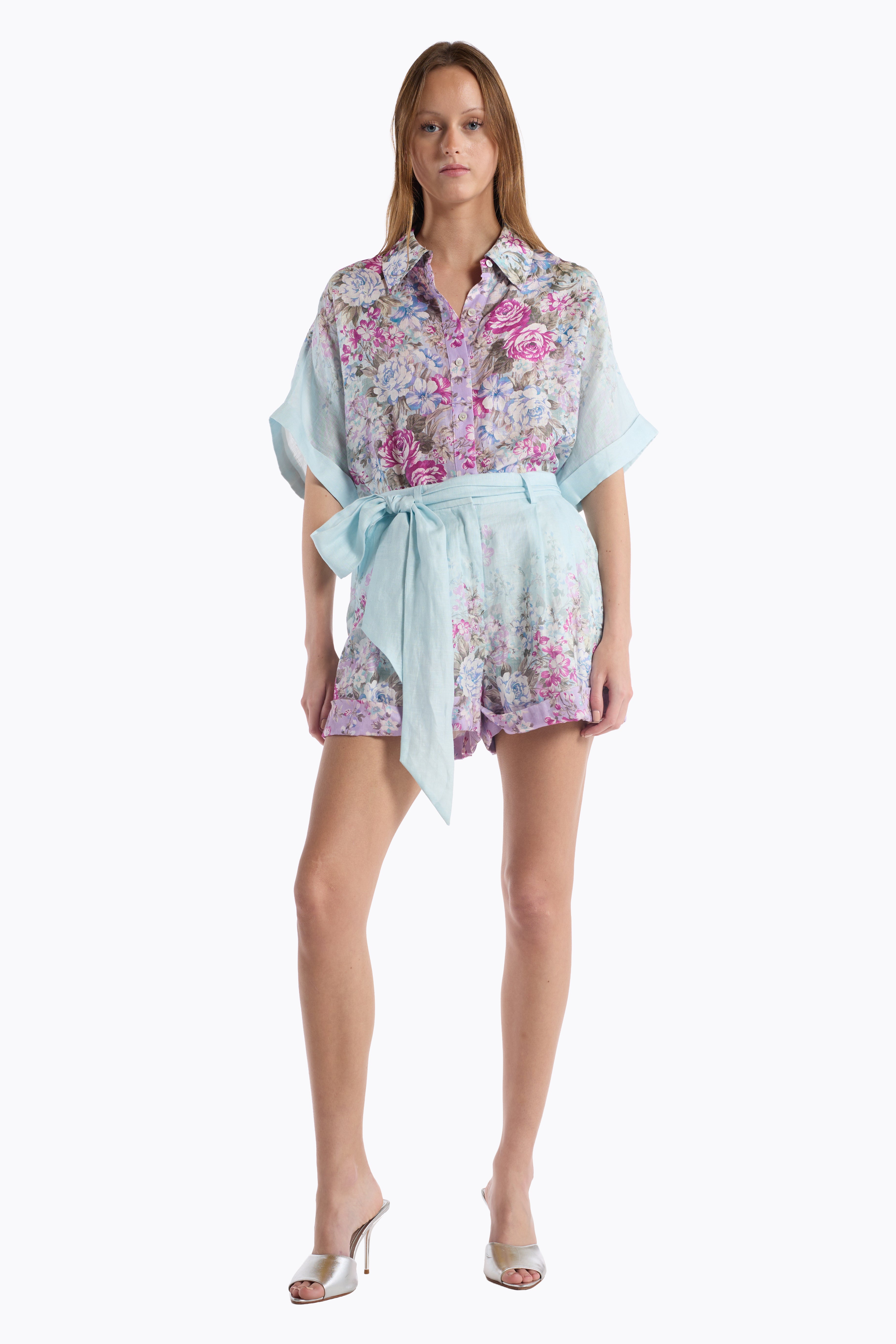 Lola Short - Camellia Cloud