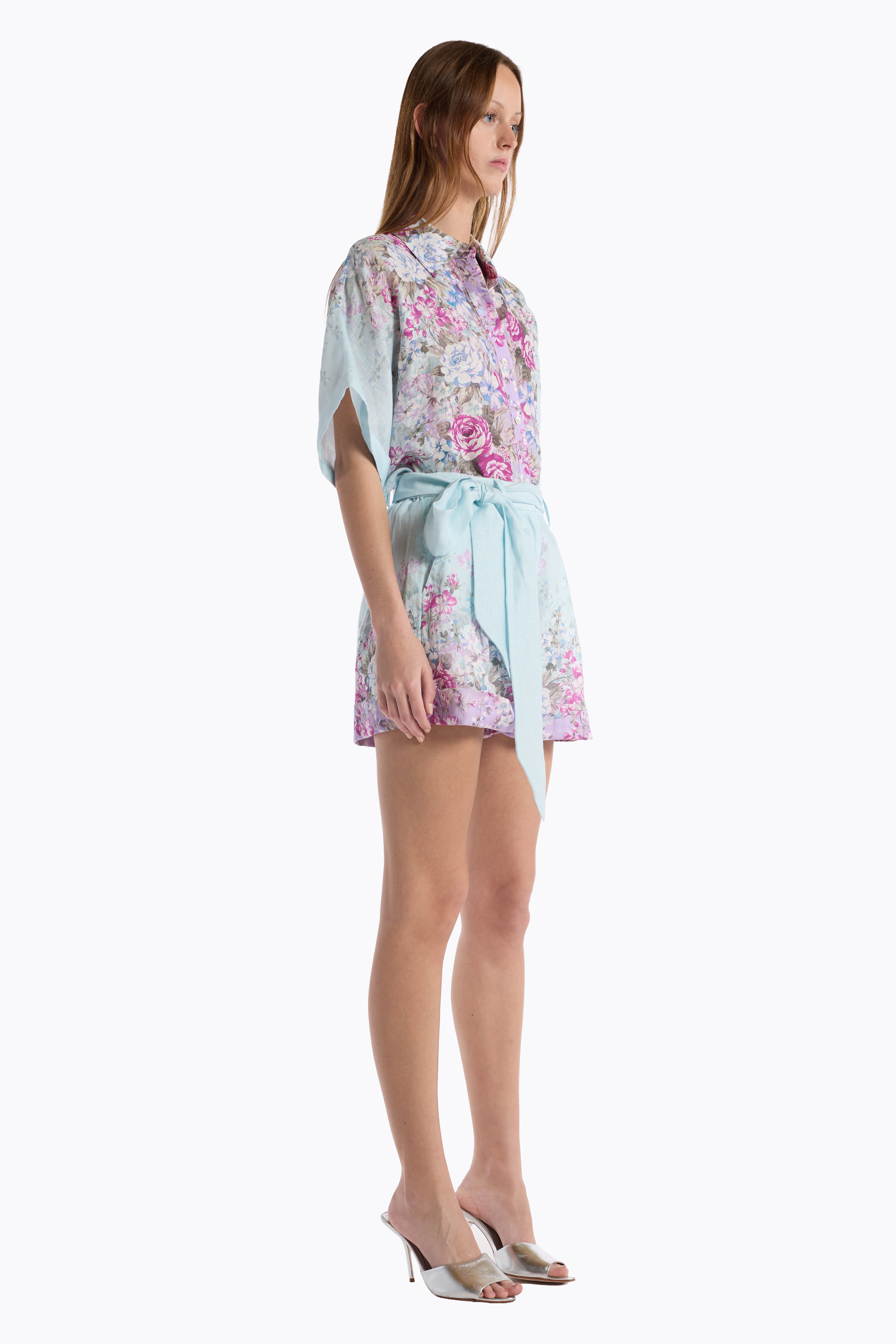 Lola Short - Camellia Cloud
