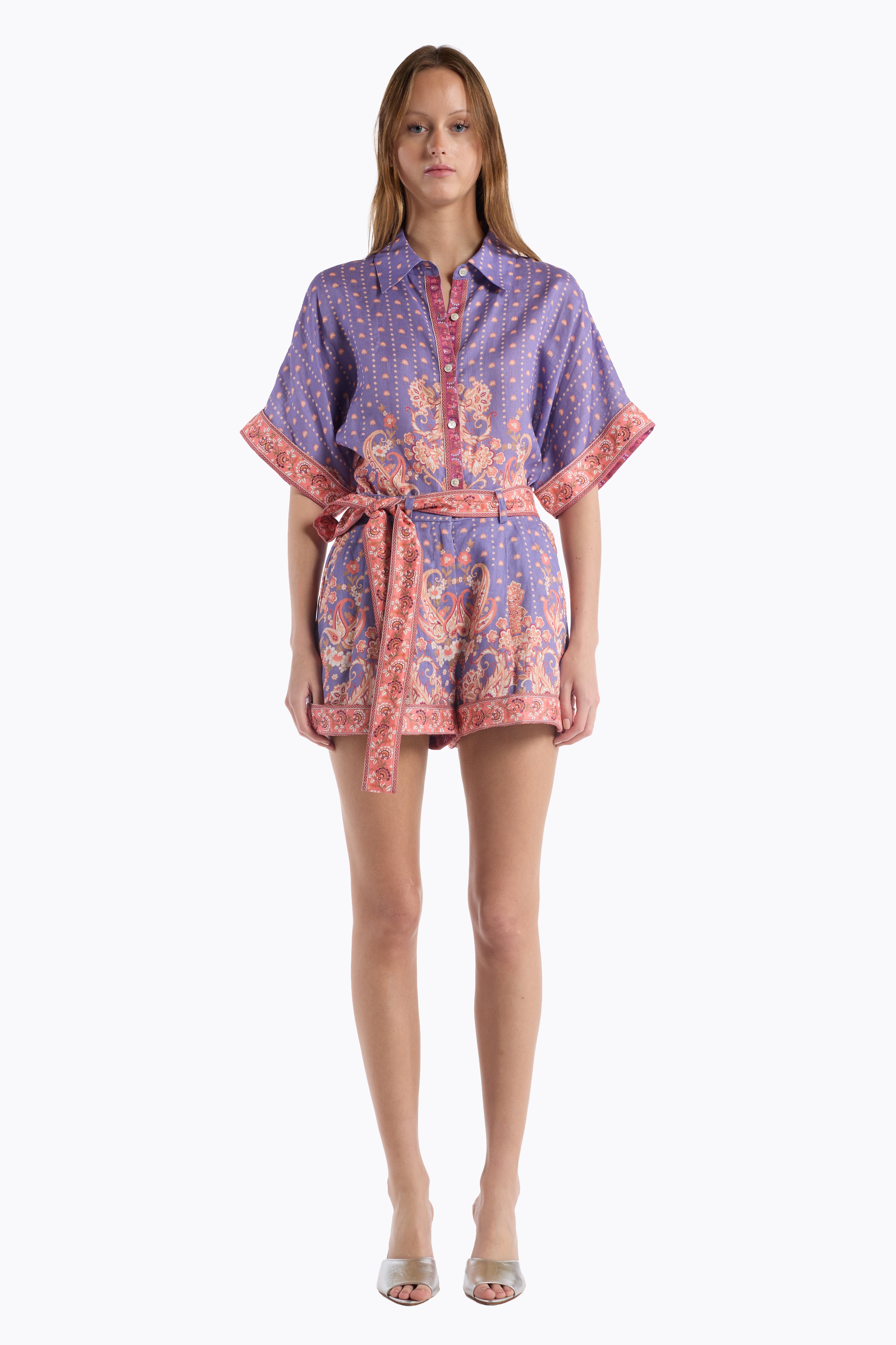 Lola Short - Iris Filigree