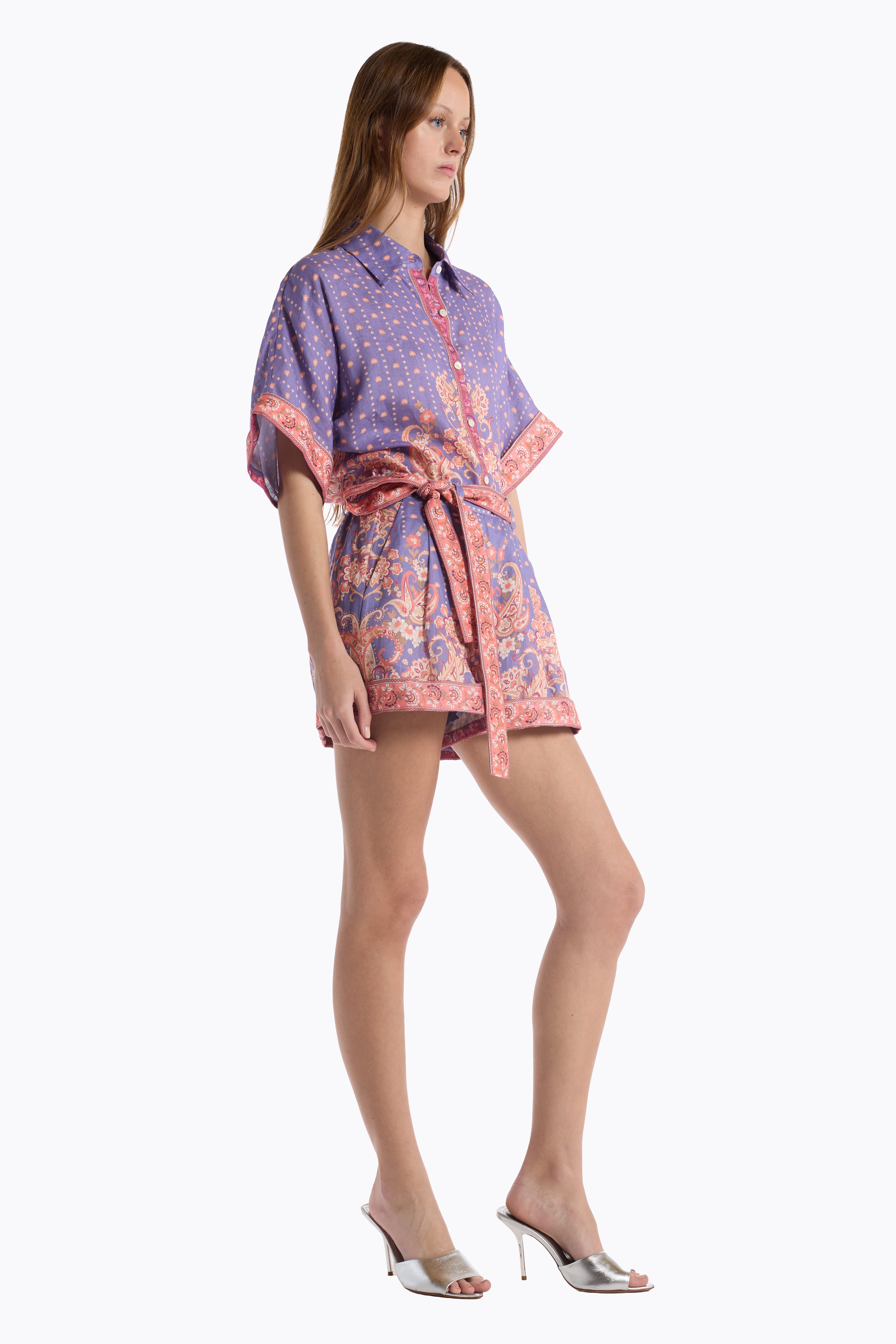 Lola Short - Iris Filigree