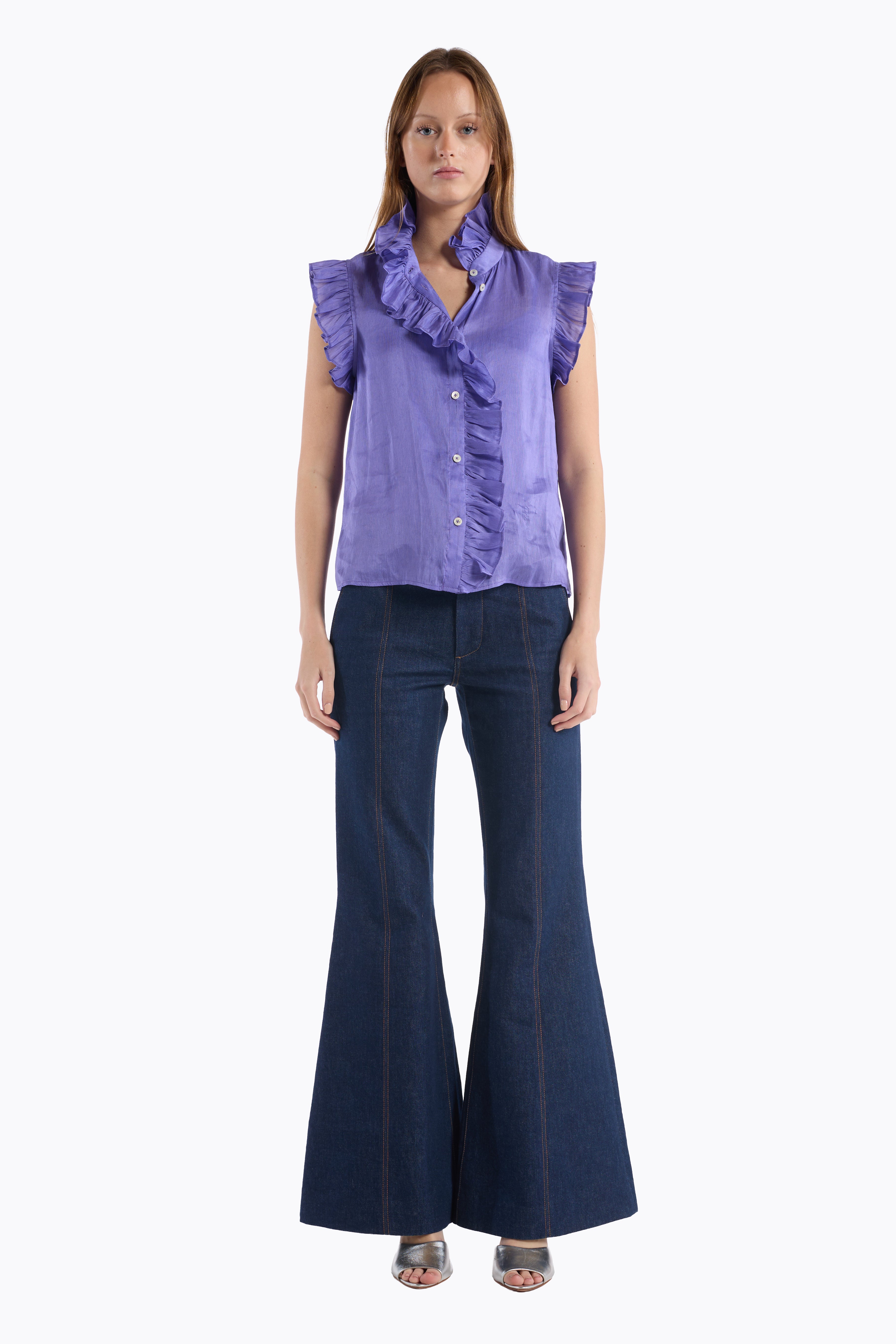 Marfa Top - Sapphire