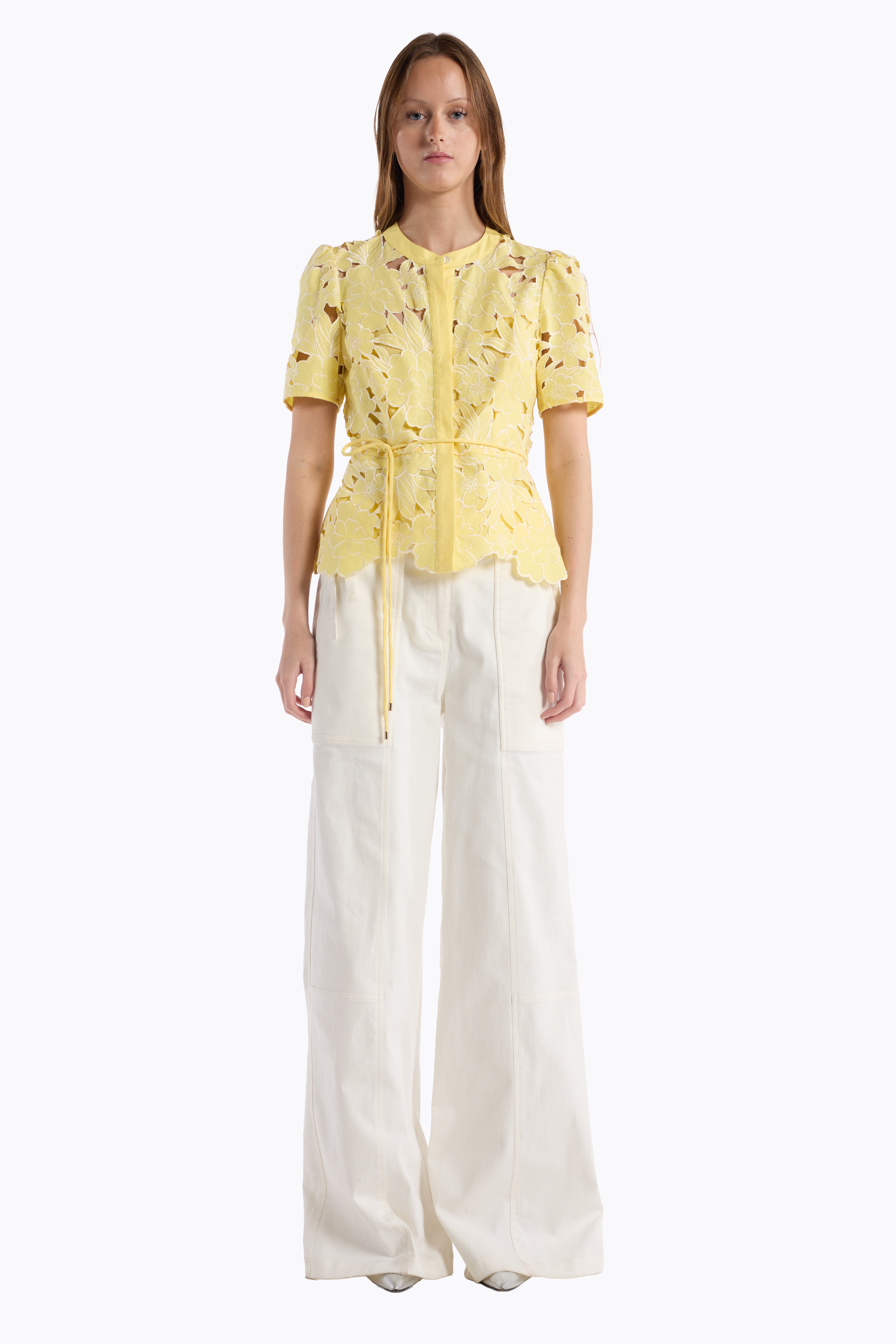 Bree Top - Lemon Magnolia