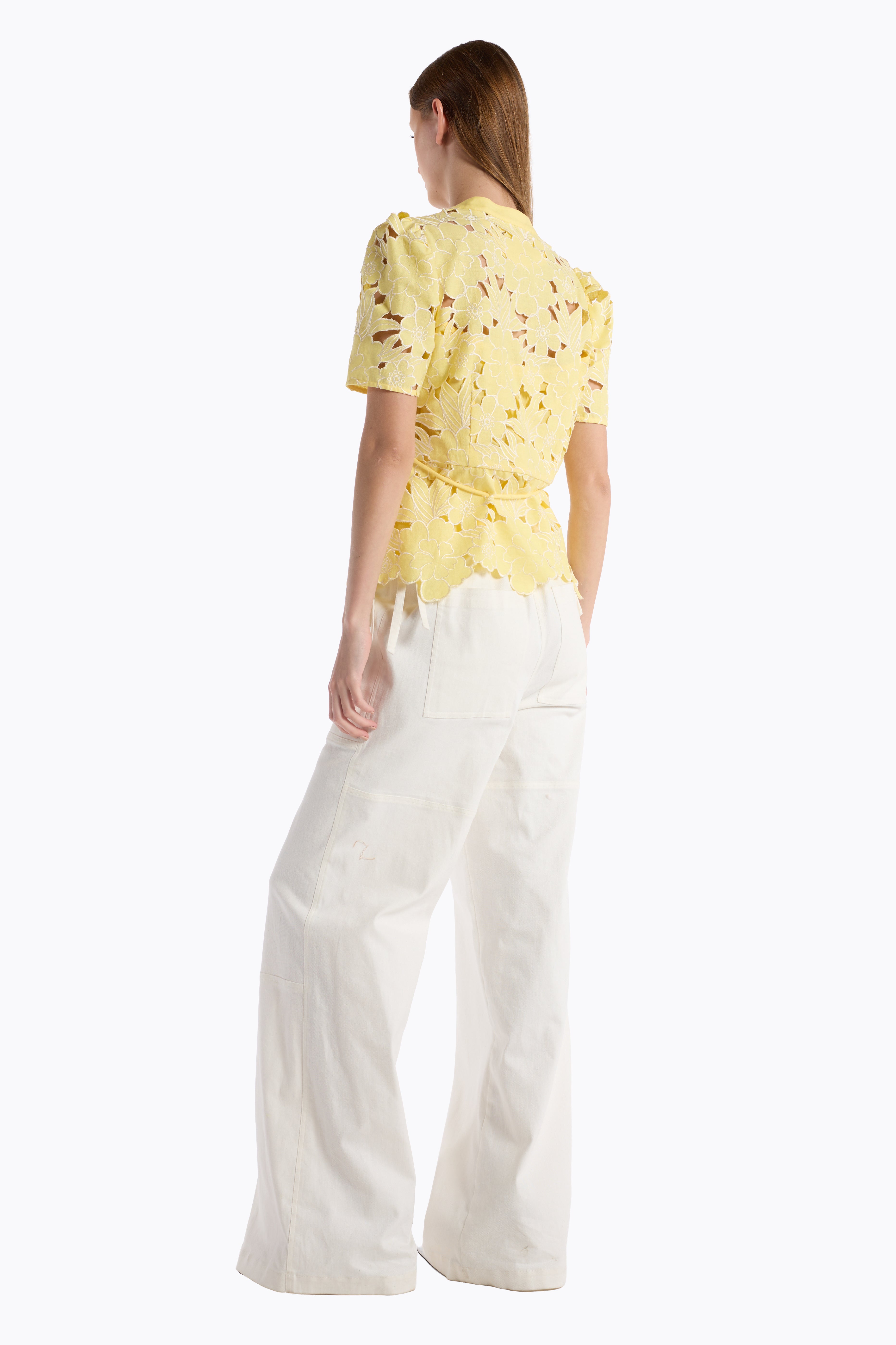 Bree Top - Lemon Magnolia