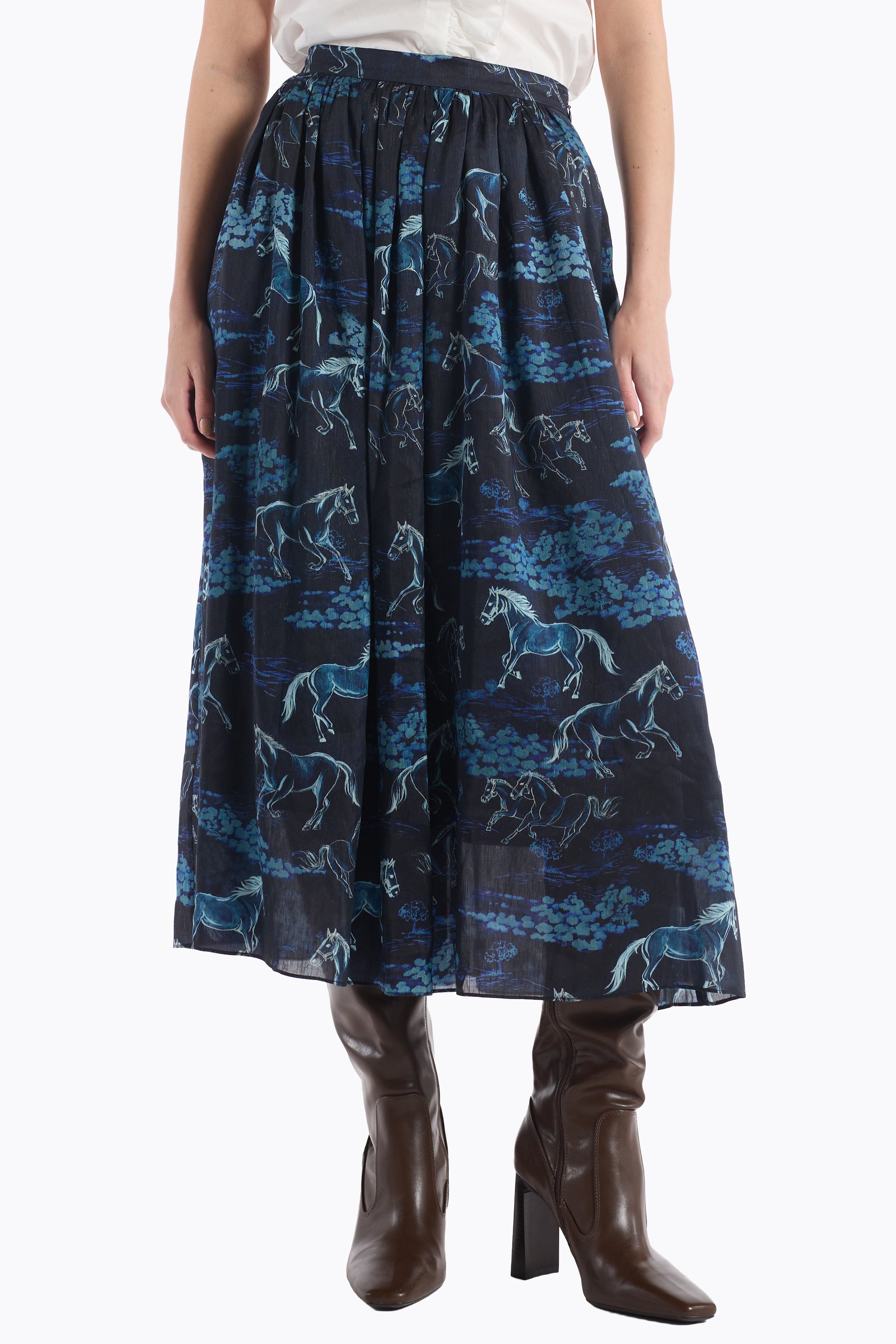 Katrina Skirt - Moonlit Mustang