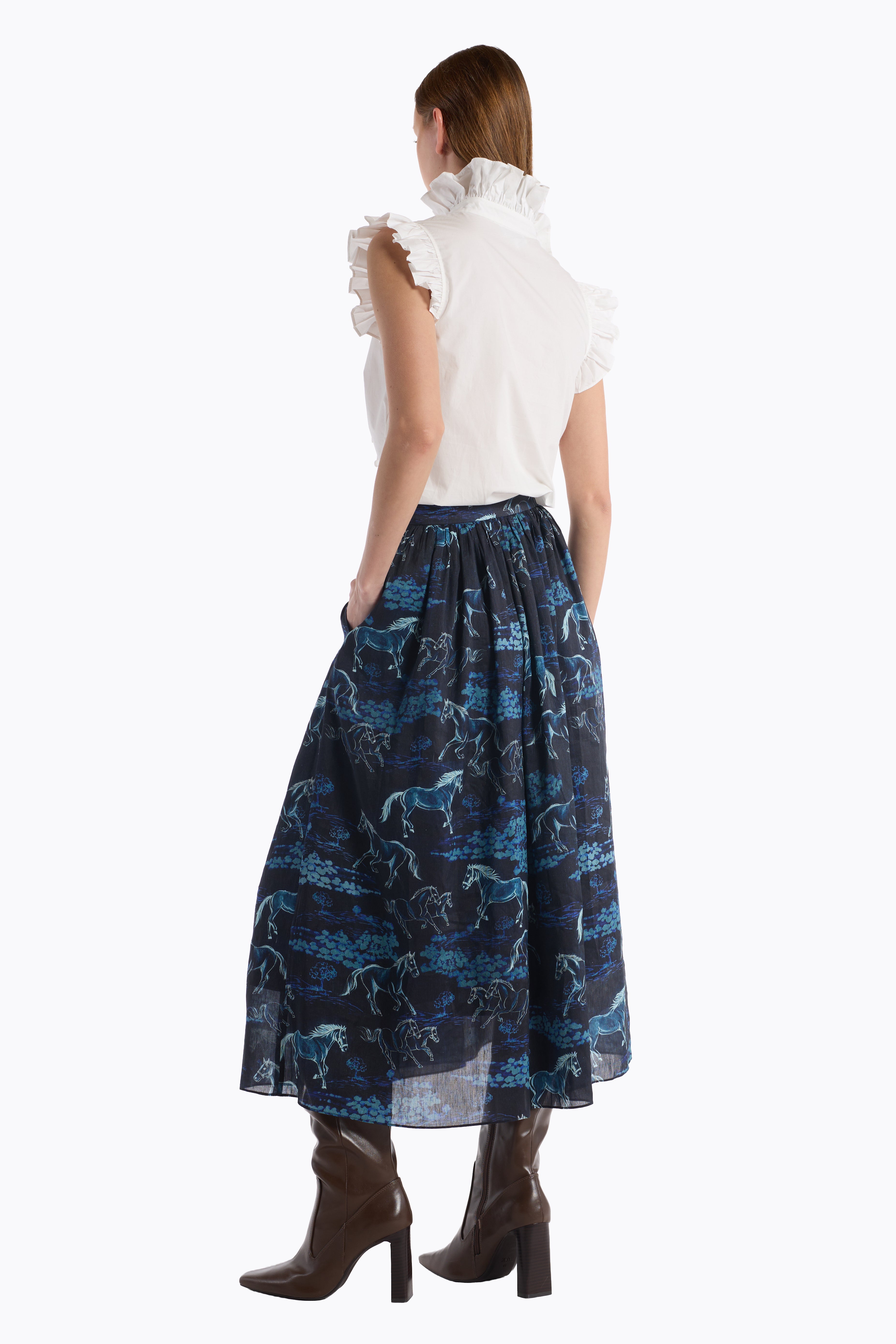Katrina Skirt - Moonlit Mustang