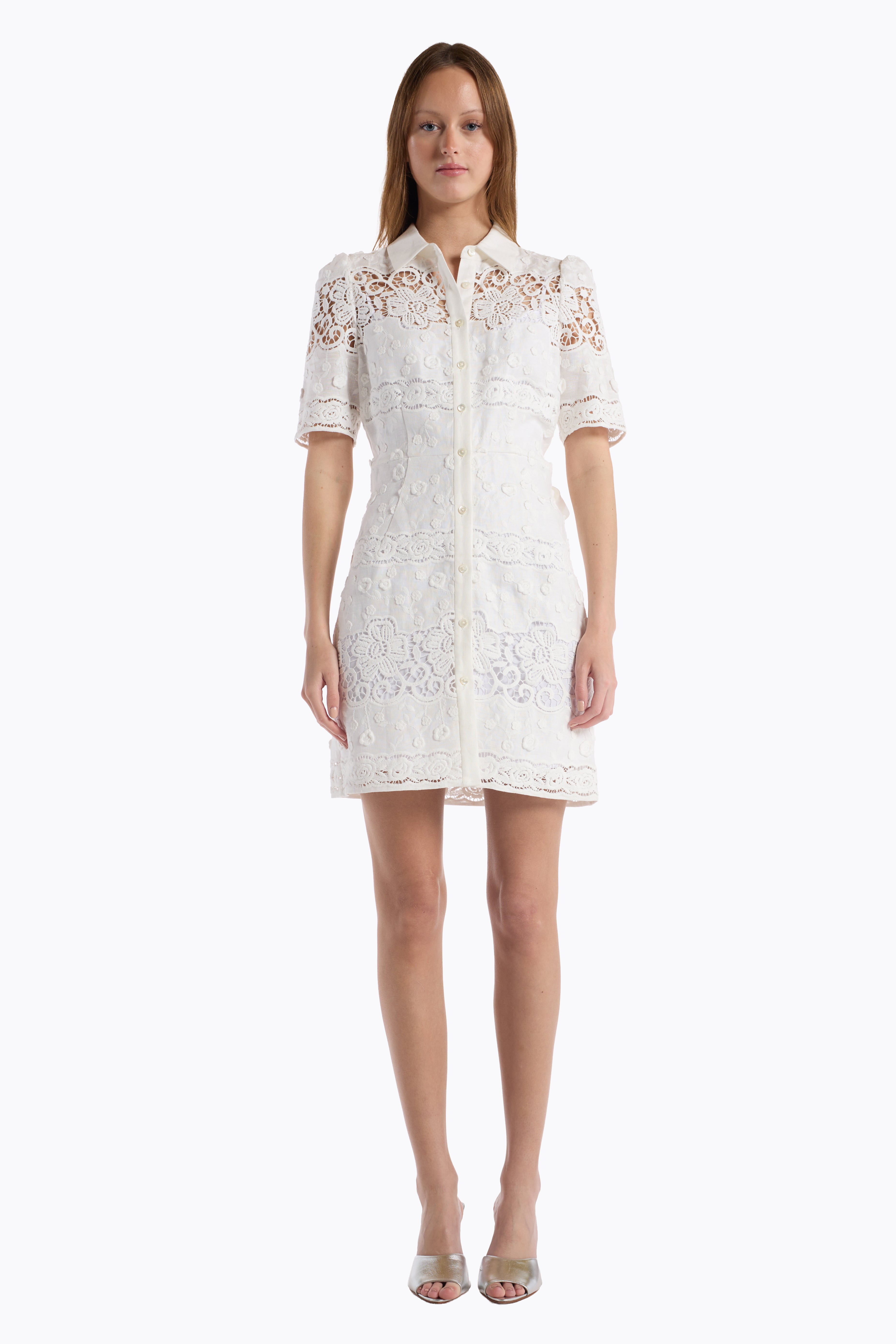 Valencia Dress - White