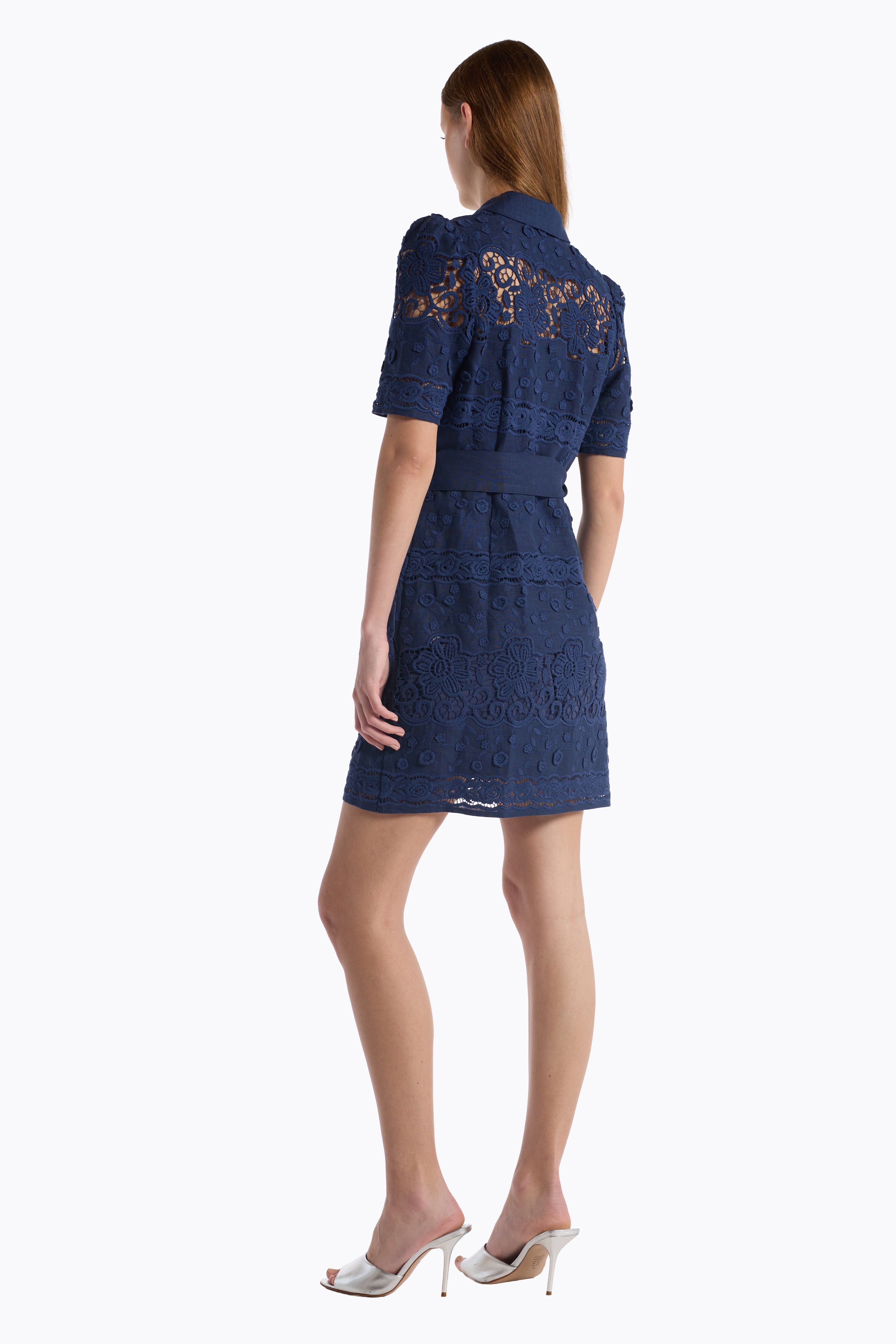 Valencia Dress - Navy