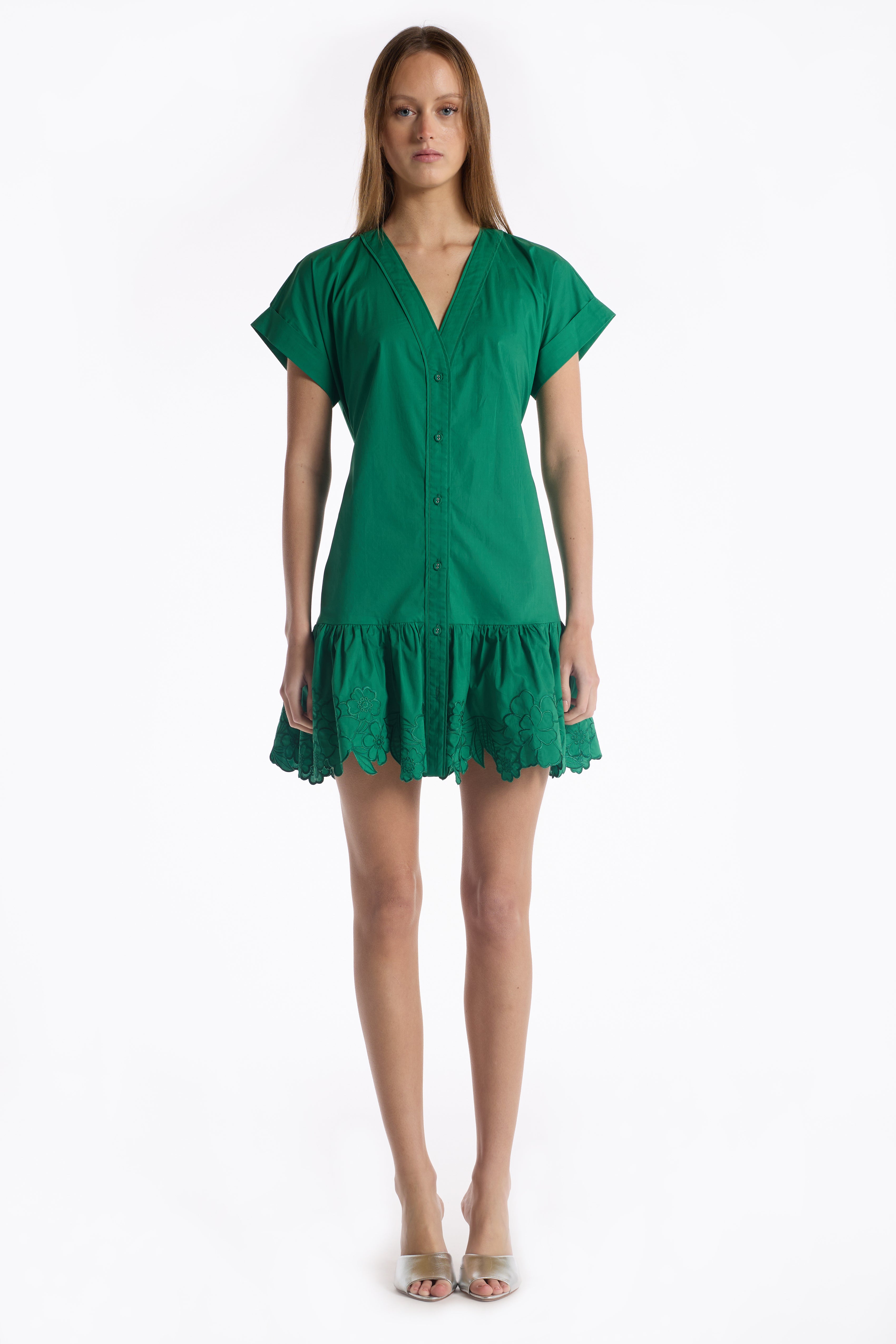 Piper Dress - Kelly Green