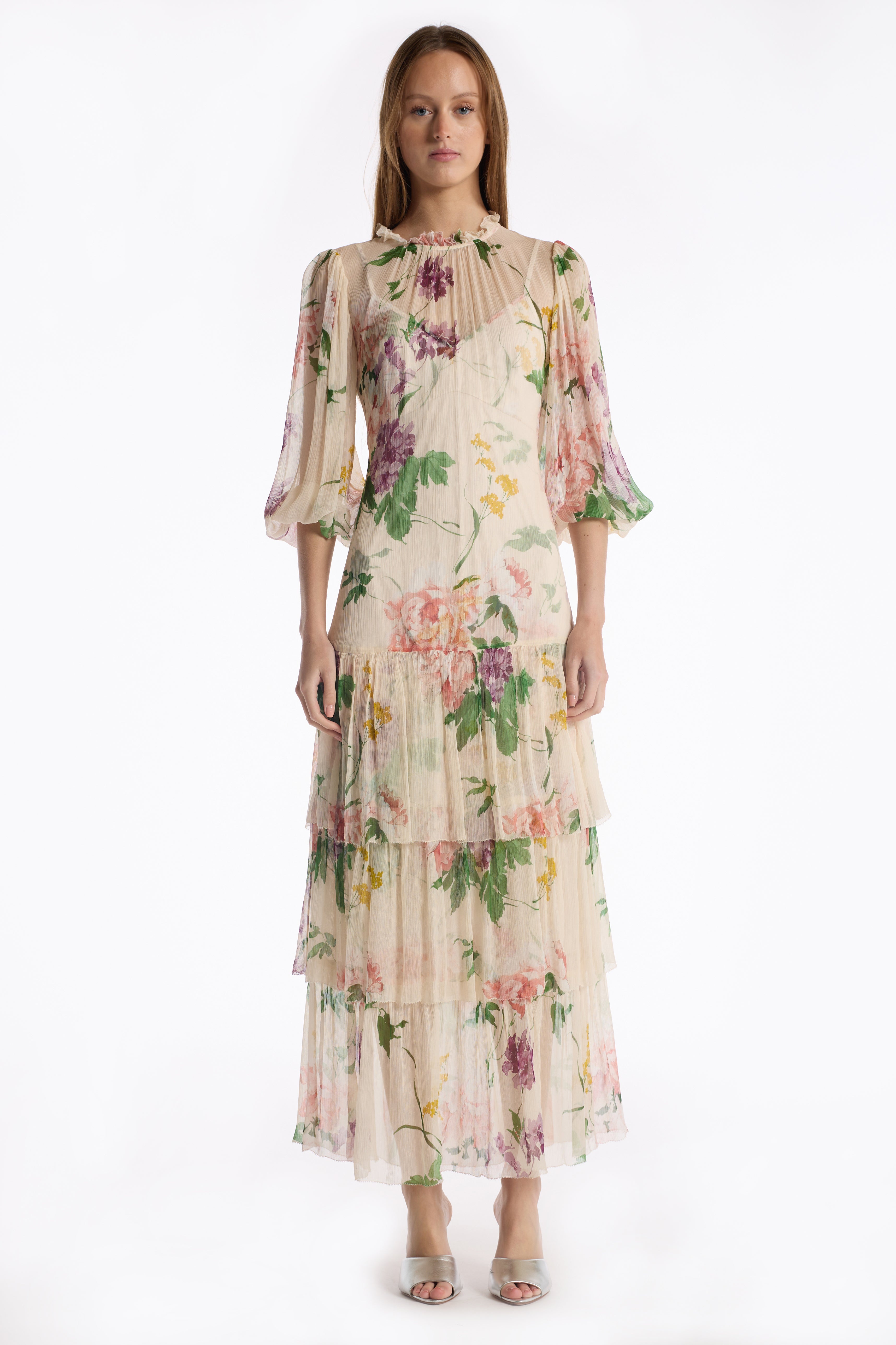 Sara Dress - Ivory Tranquility