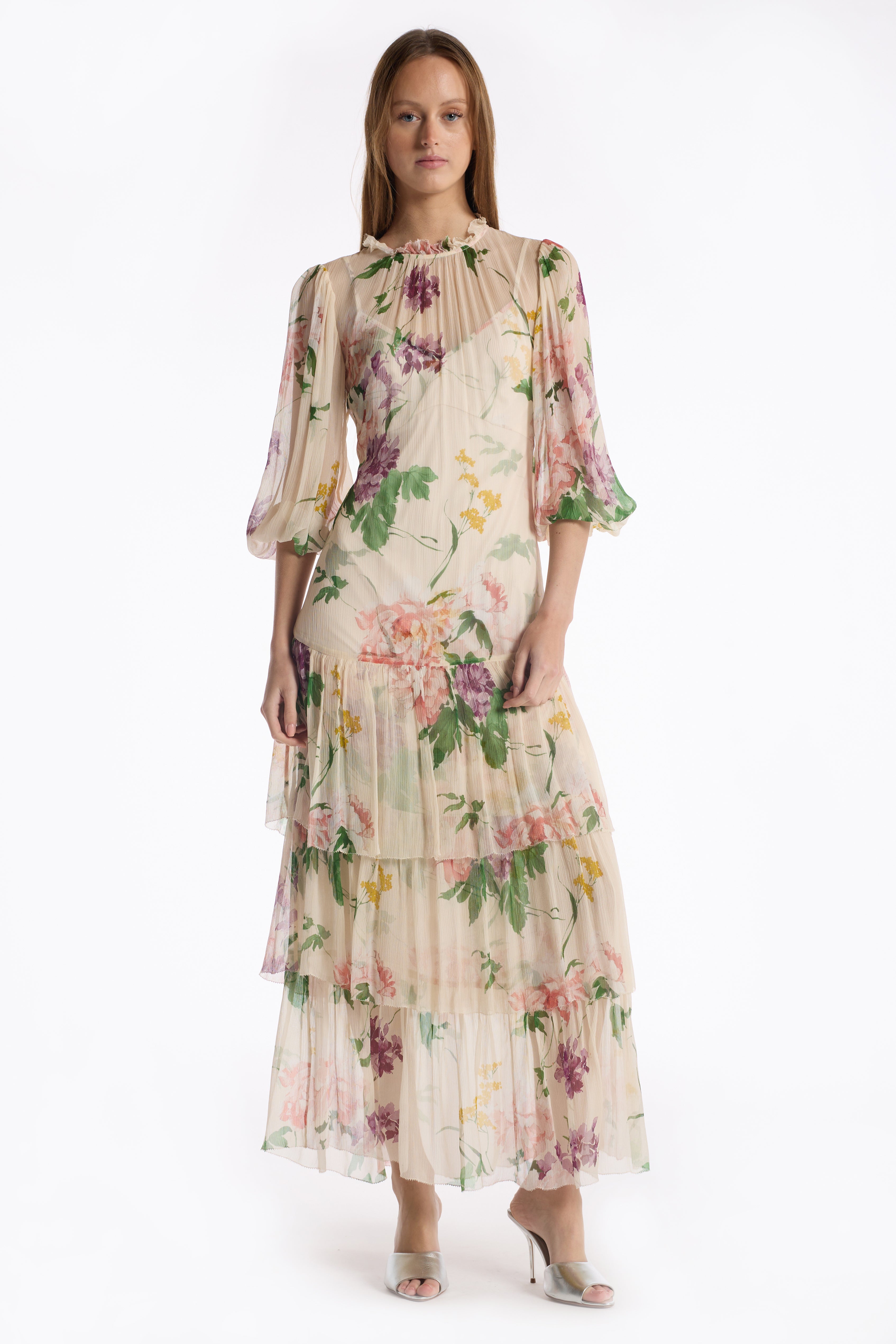 Sara Dress - Ivory Tranquility