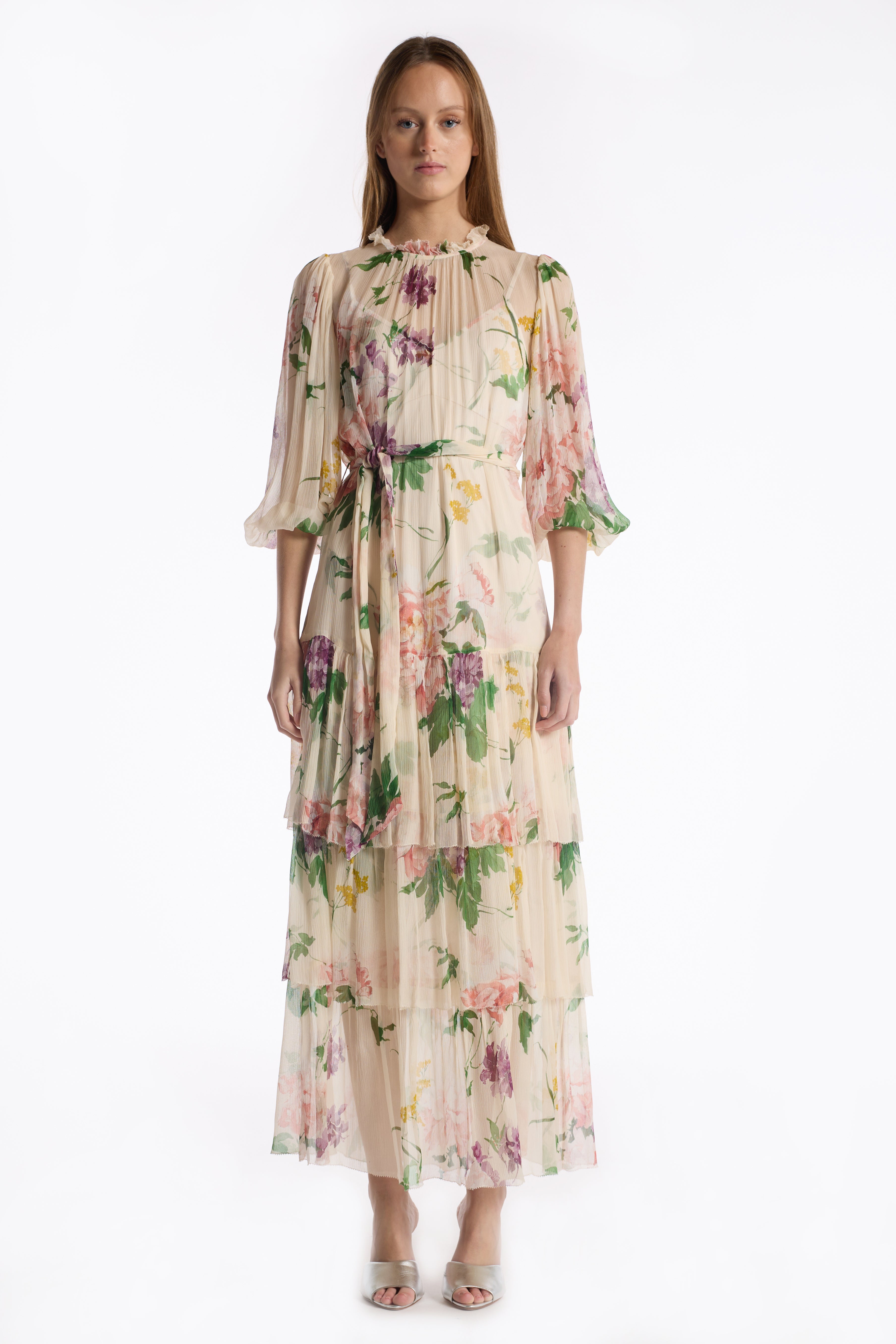 Sara Dress - Ivory Tranquility
