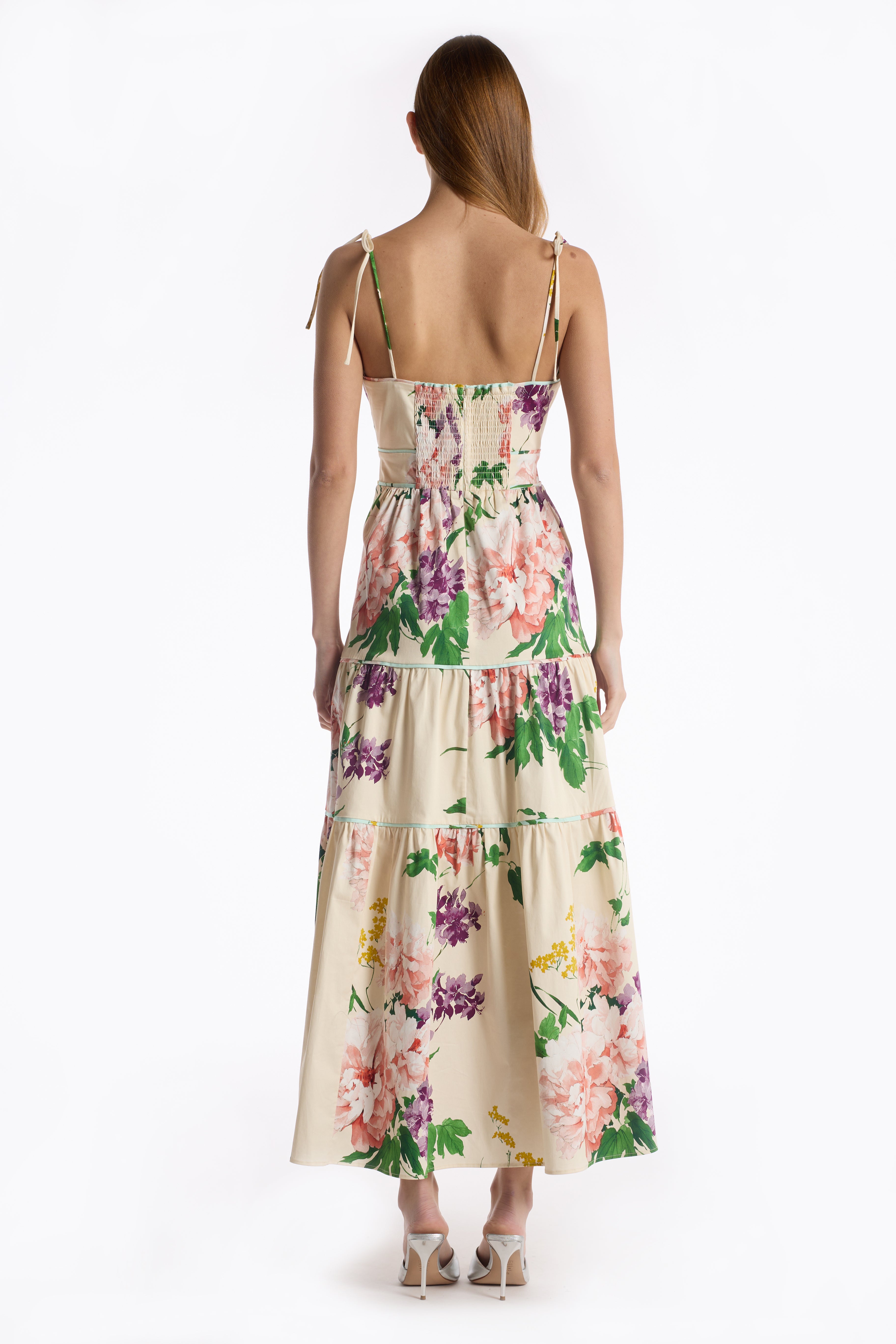 Saphina Dress - Ivory Tranquility