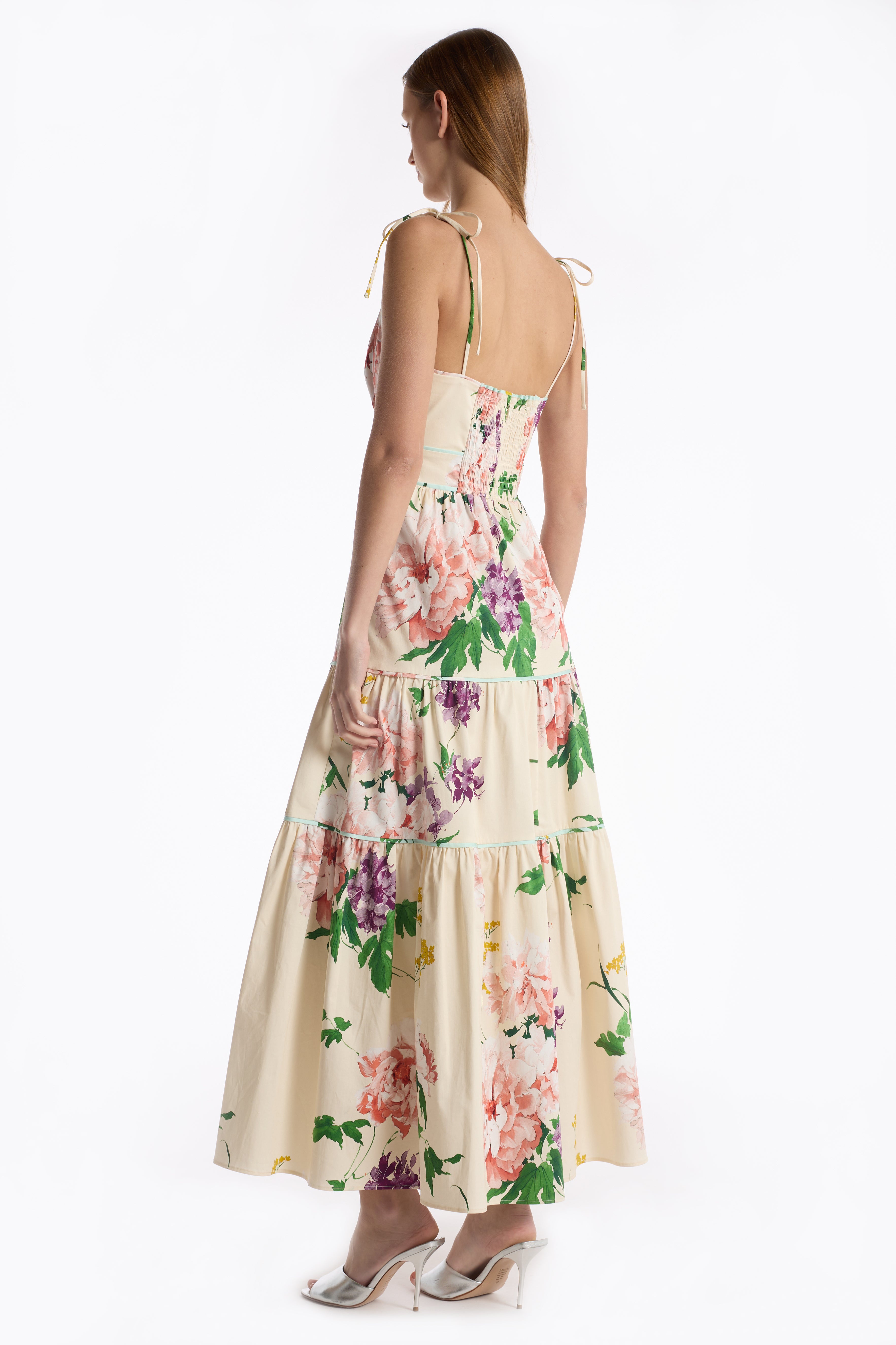 Saphina Dress - Ivory Tranquility