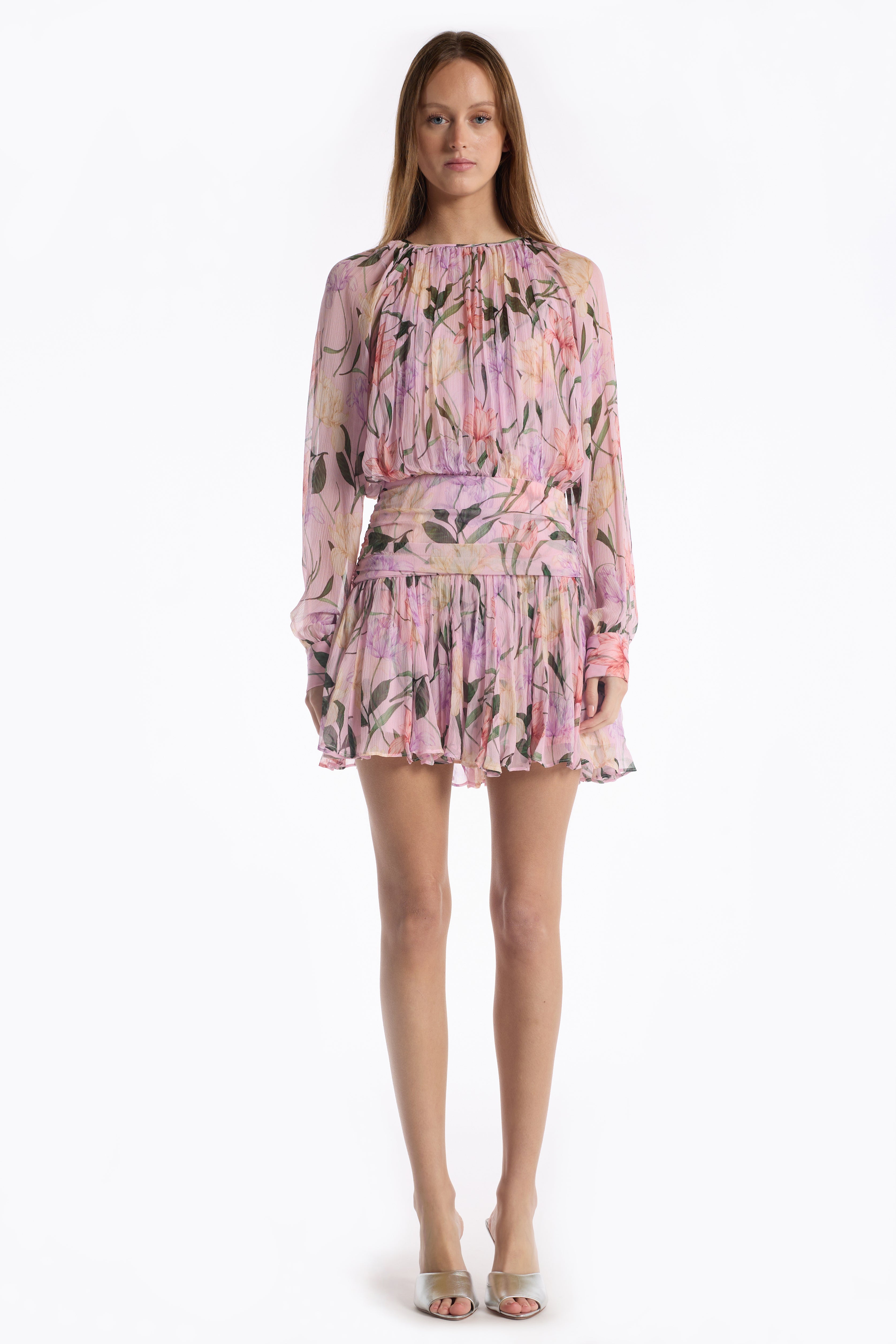 Billie Dress - Jardin Pink