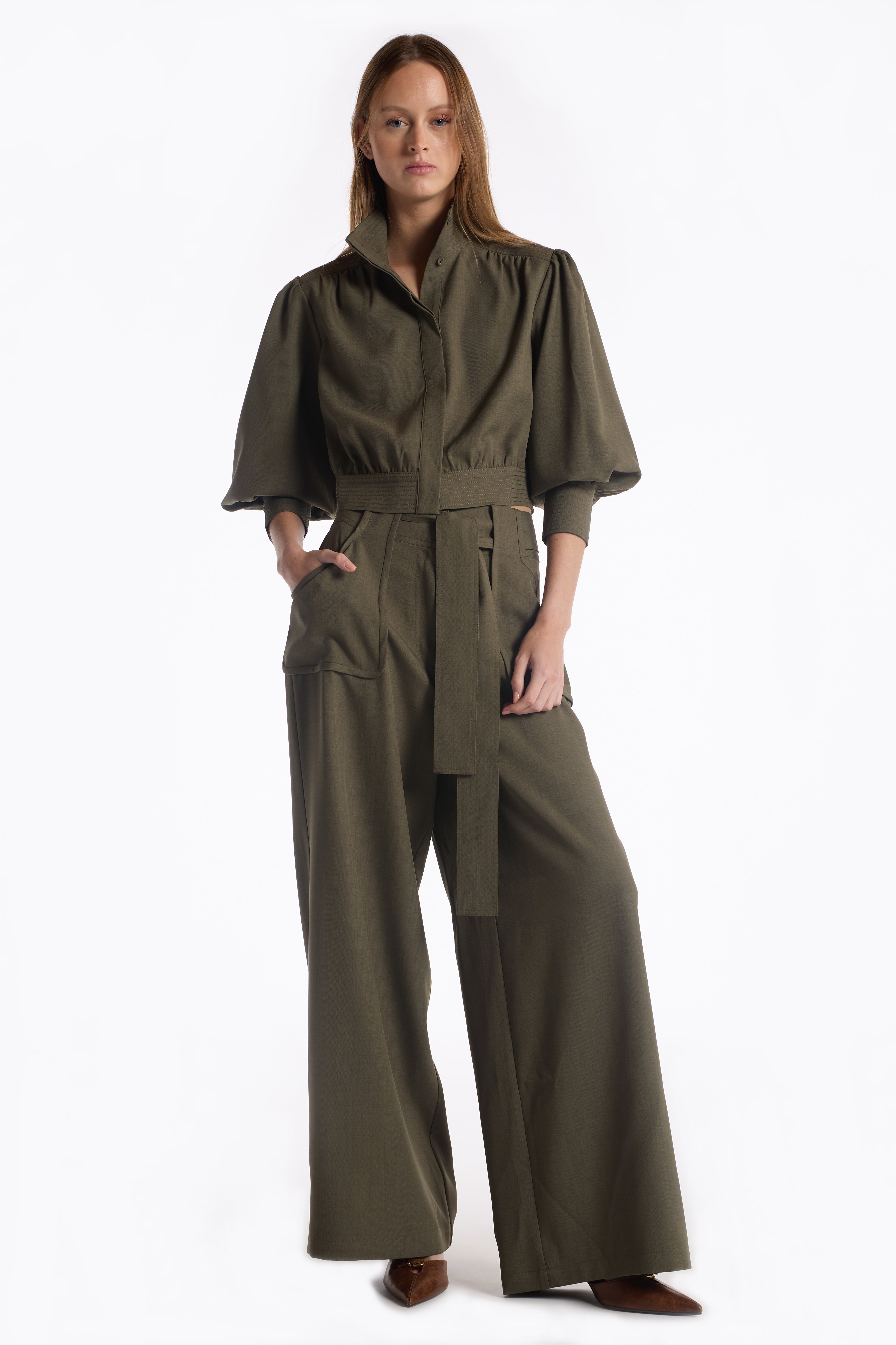 Fallon Pant - Moss