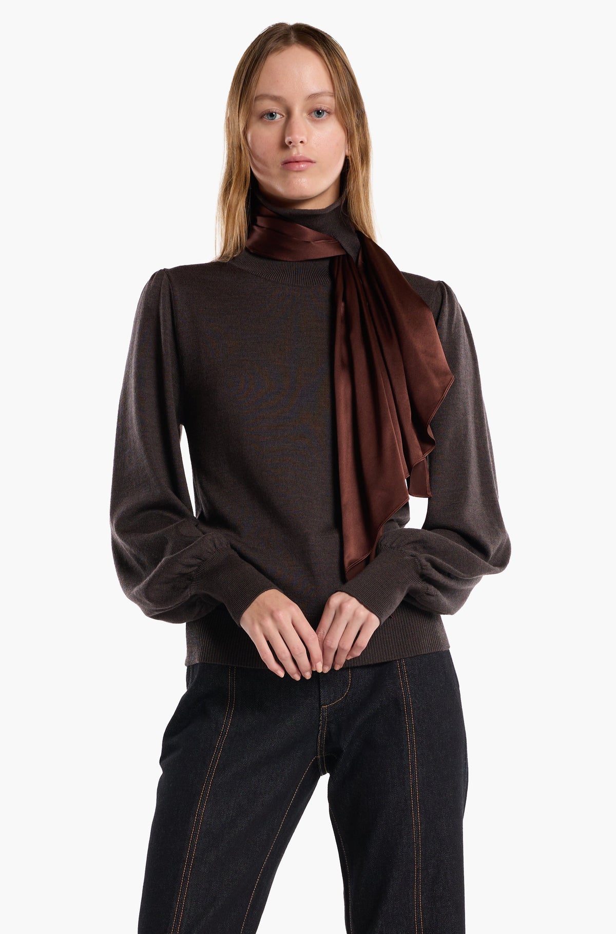 Verona Sweater - Chocolate