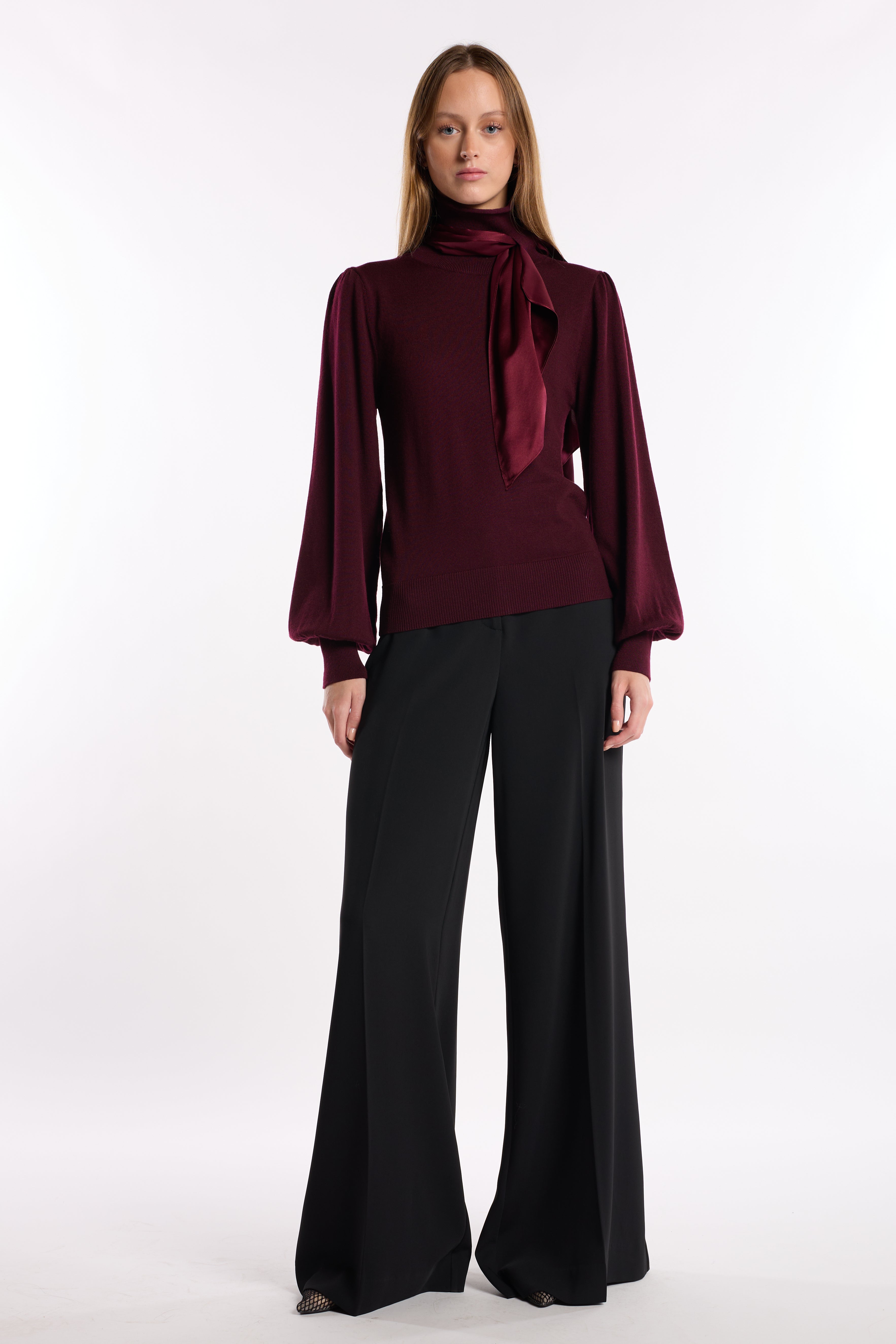 Verona Sweater - Cabernet