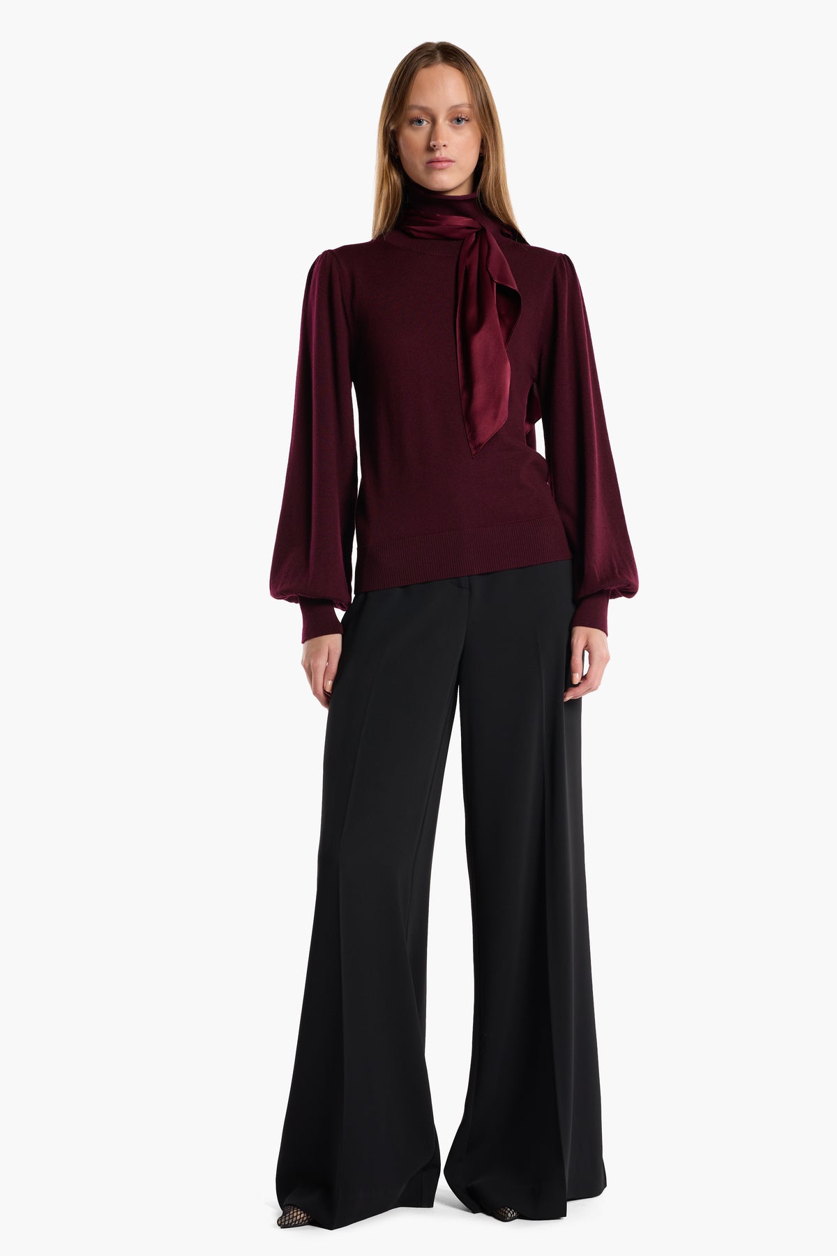 Verona Sweater - Cabernet