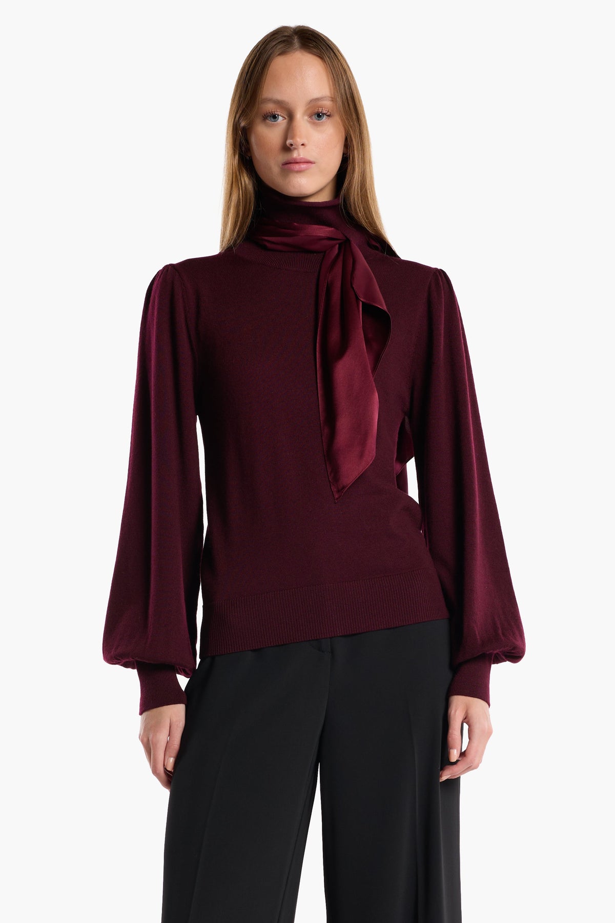 Verona Sweater - Cabernet