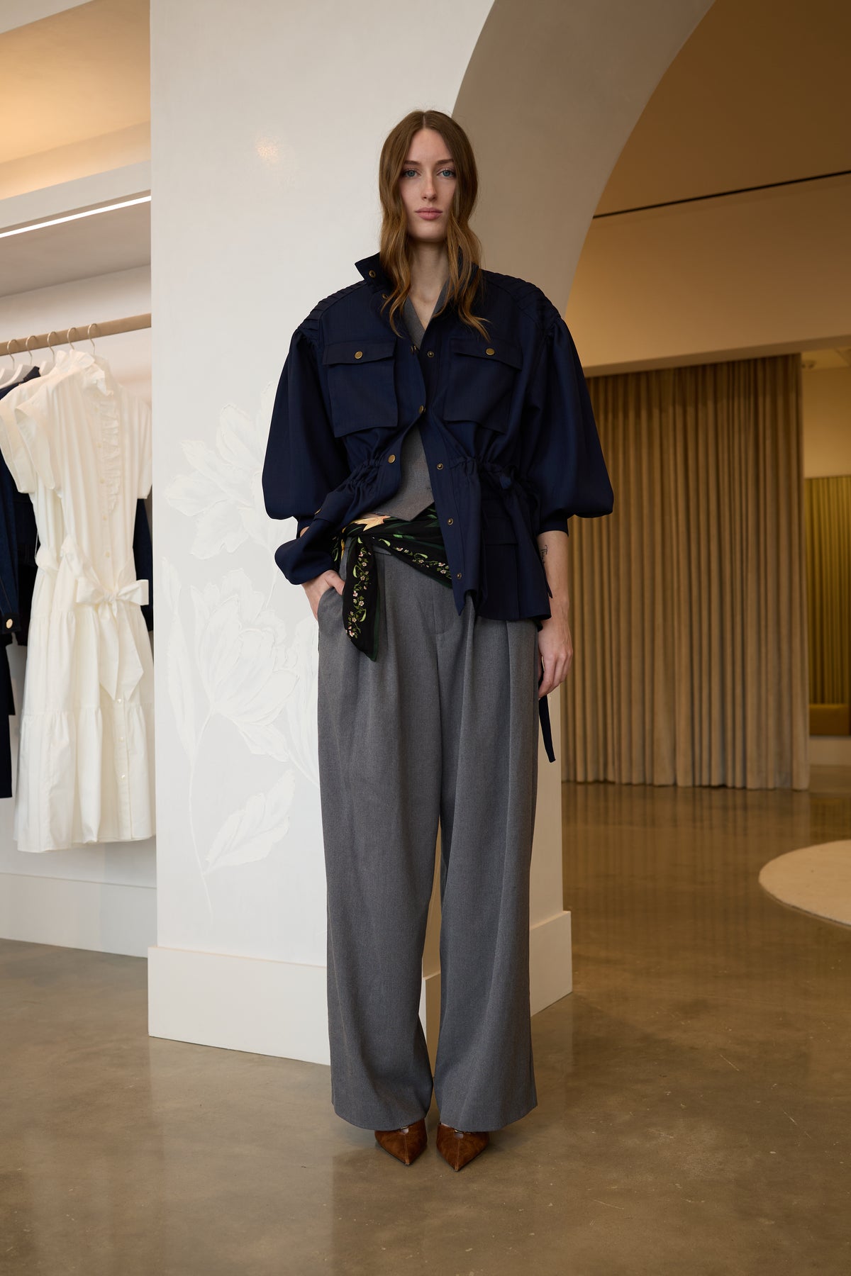 Marion Jacket - Navy