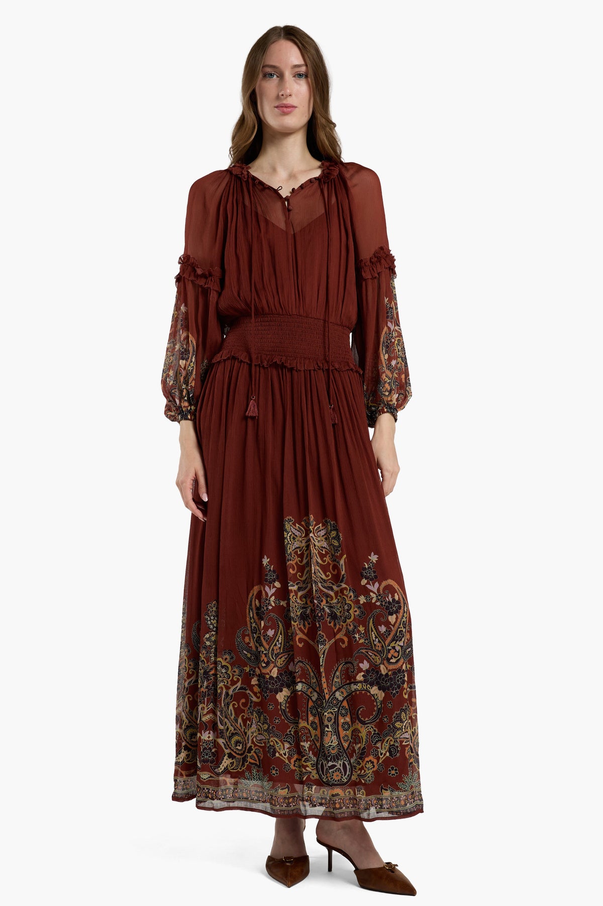 Melody Dress - Montara Rust
